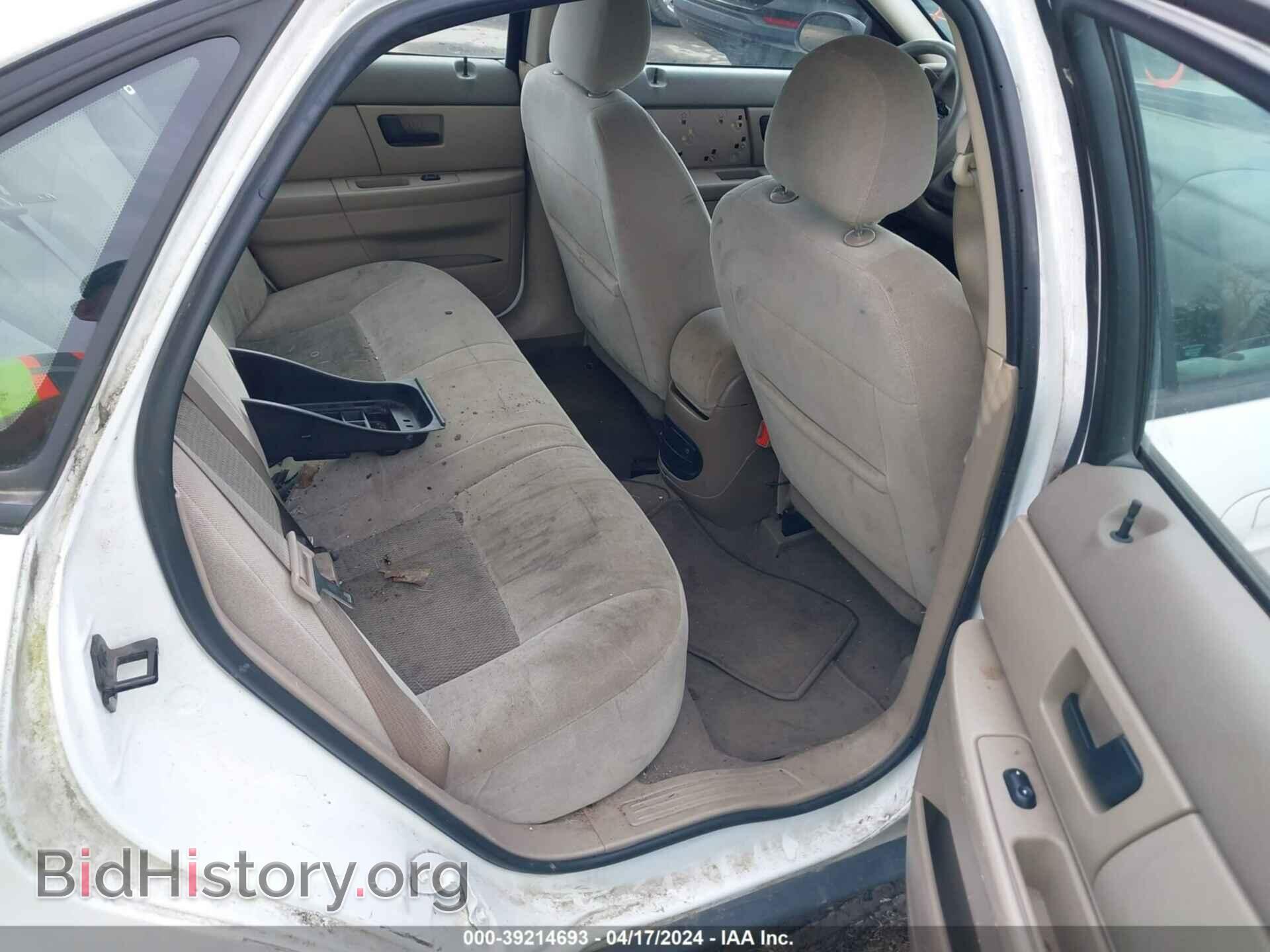 2007 FORD TAURUS - VIN: 1FAFP53U77A201020 - Фото 8