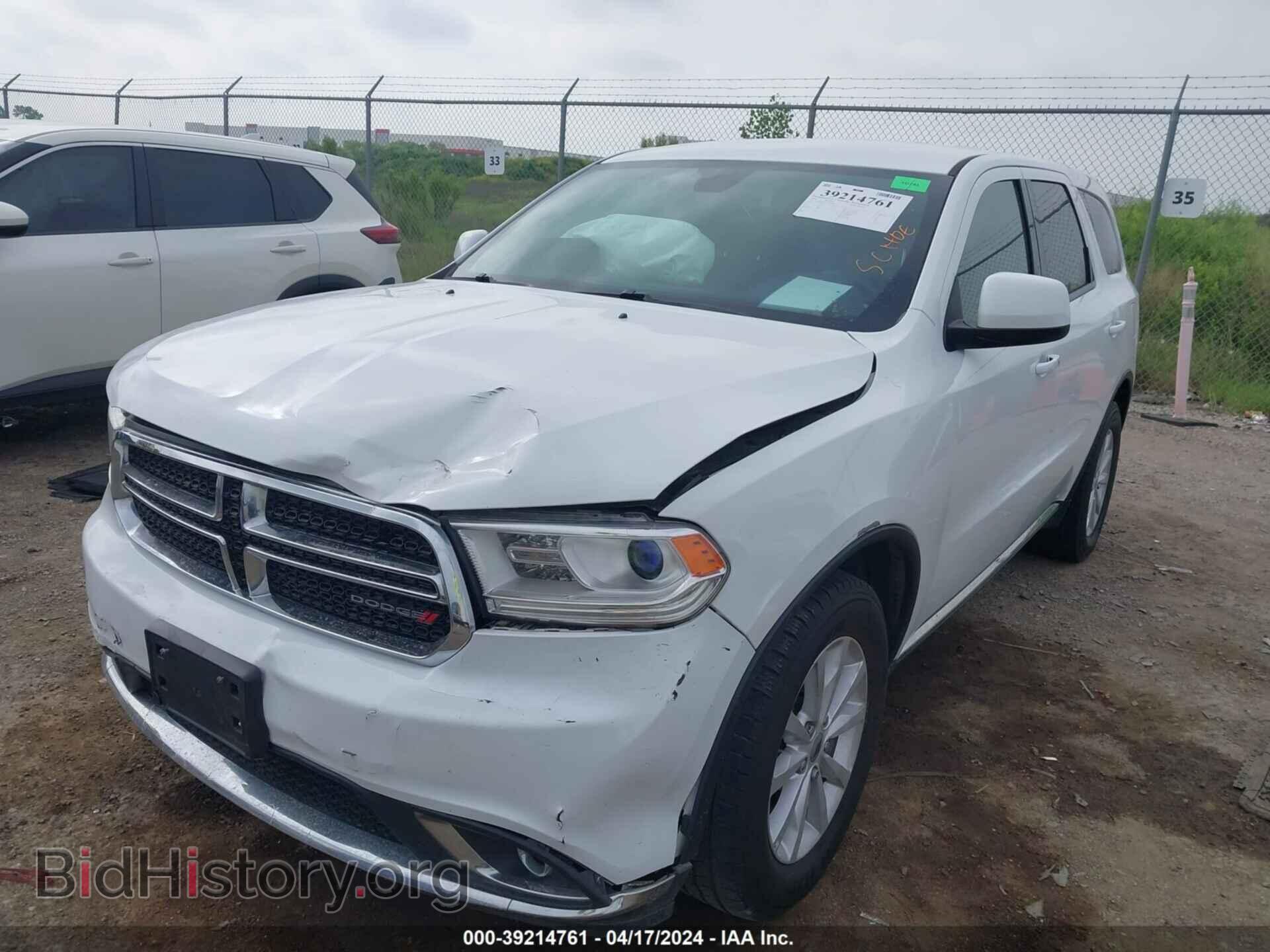2020 DODGE DURANGO - VIN: 1C4RDHAG1LC107289 - Фото 2