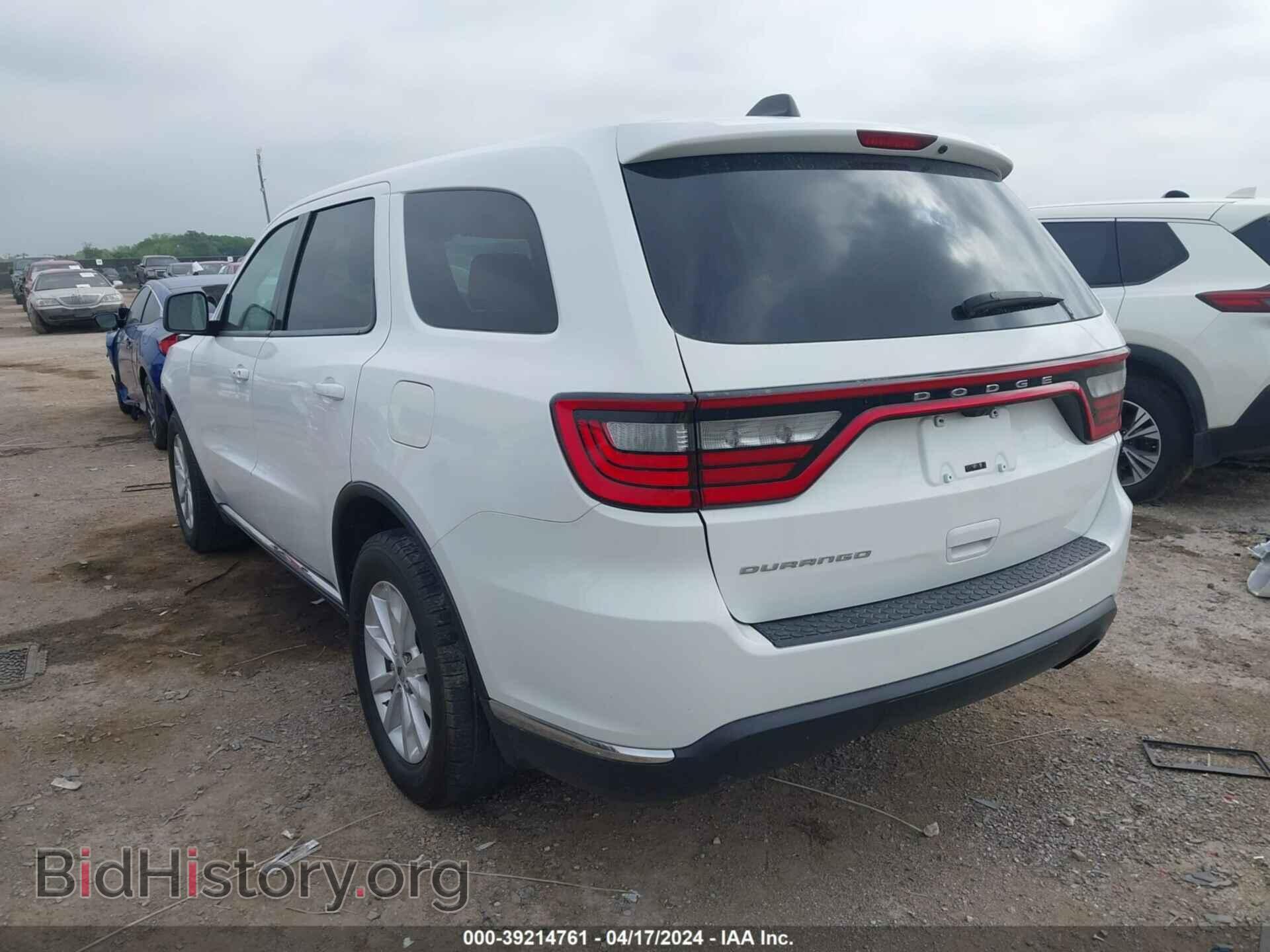 2020 DODGE DURANGO - VIN: 1C4RDHAG1LC107289 - Фото 3