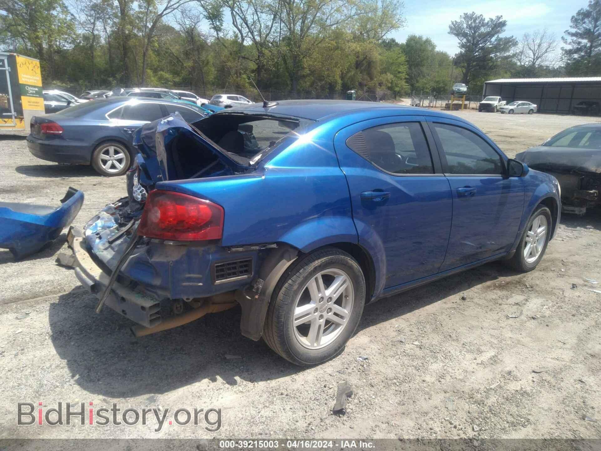 2013 DODGE AVENGER - VIN: 1C3CDZCB2DN621885 - Фото 4