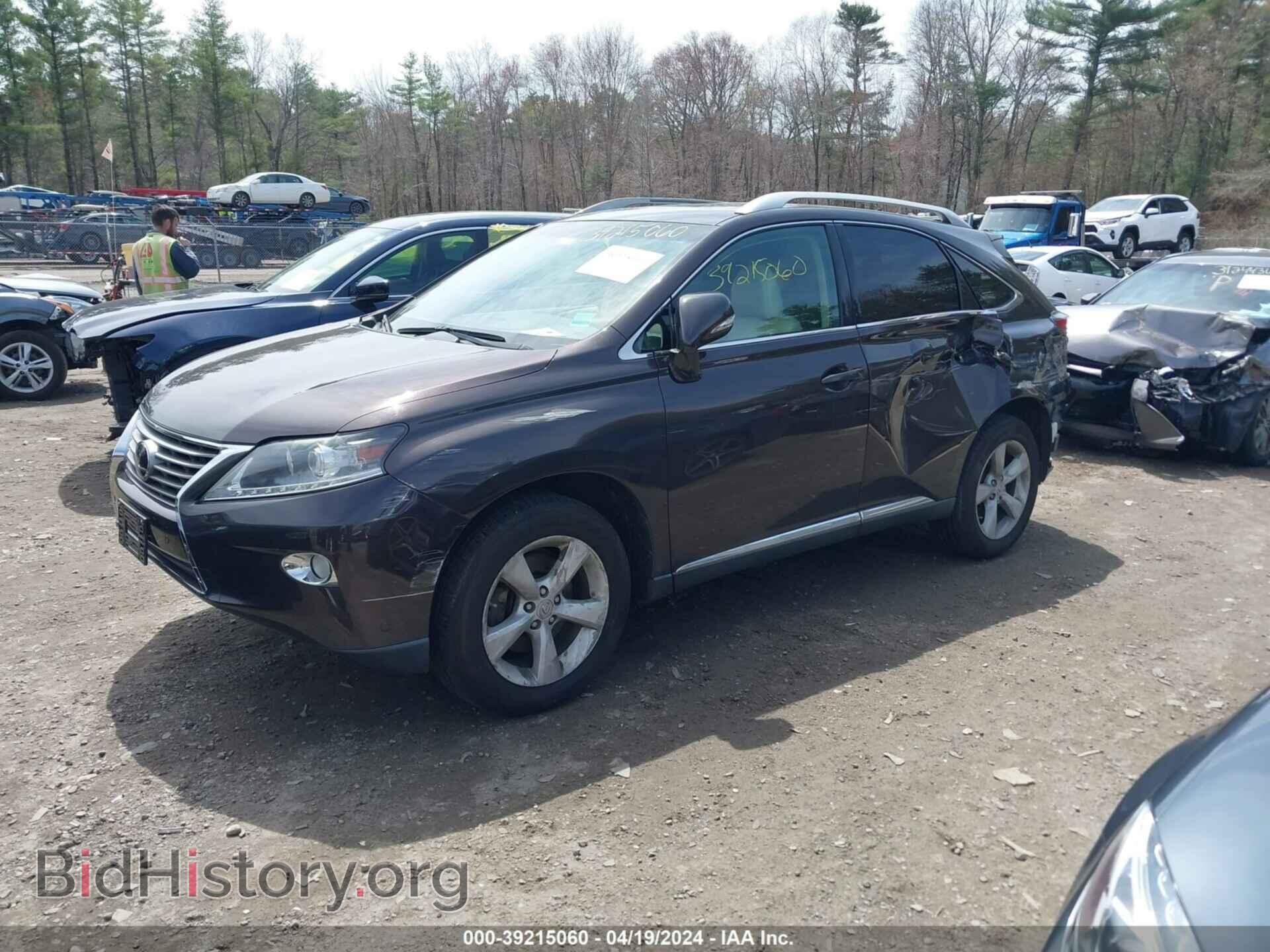 2013 LEXUS RX 350 - VIN: 2T2BK1BA2DC204594 - Фото 2