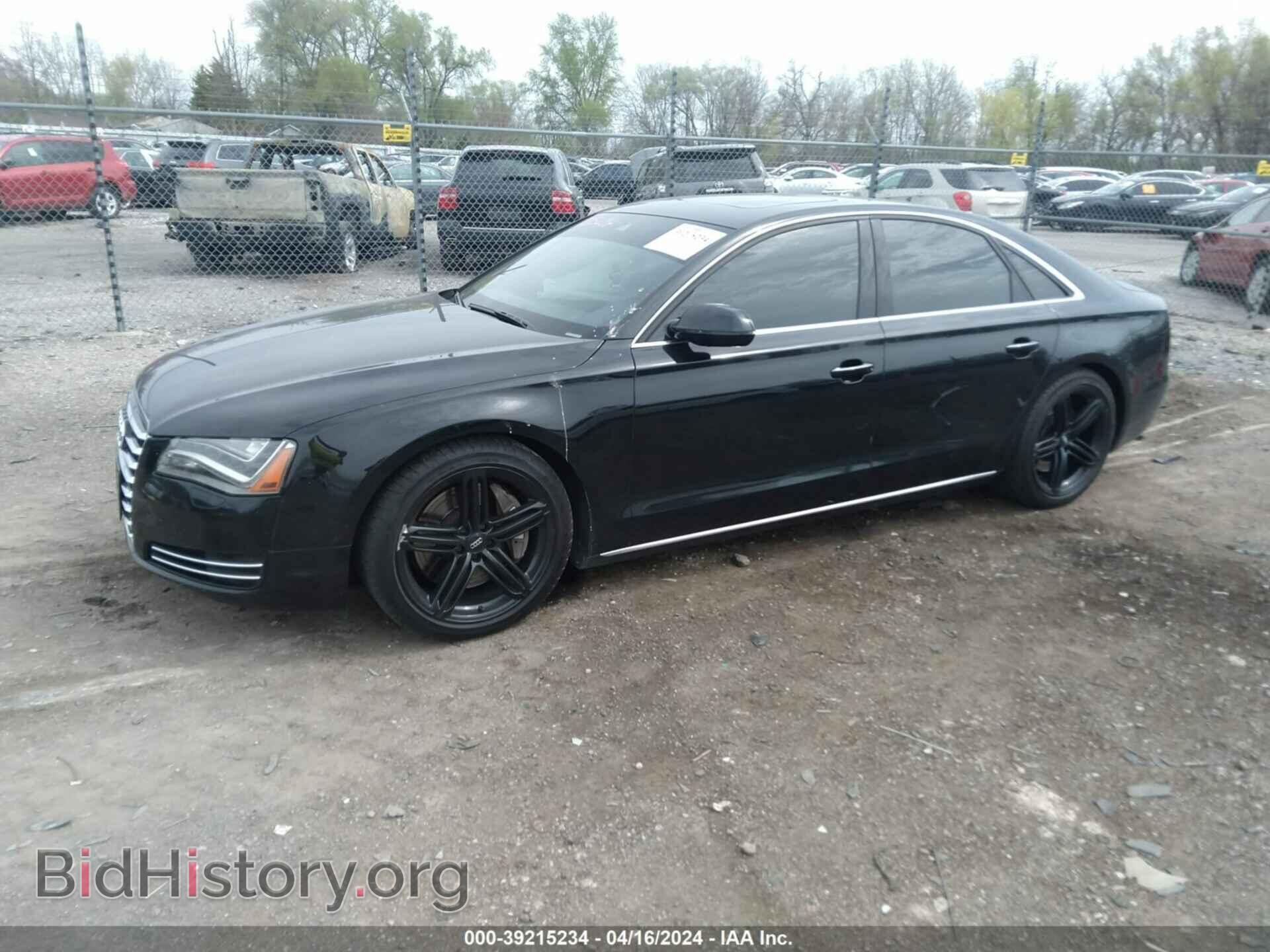 2013 AUDI A8 - VIN: WAUA2AFD4DN010664 - Фото 2