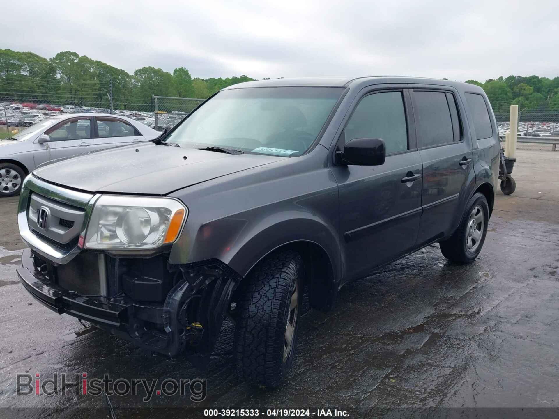 2011 HONDA PILOT - VIN: 5FNYF4H24BB052749 - Фото 2