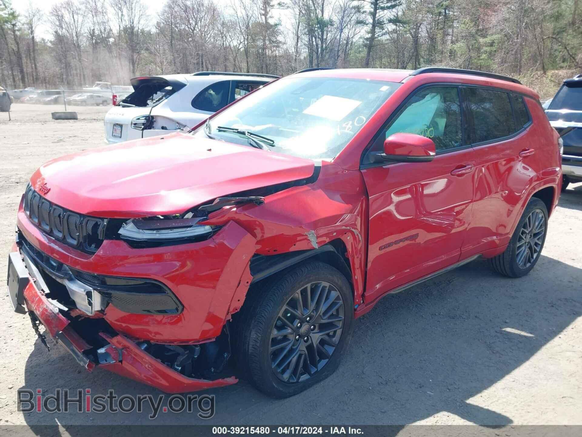 2022 JEEP COMPASS - VIN: 3C4NJDCB2NT213033 - Фото 2