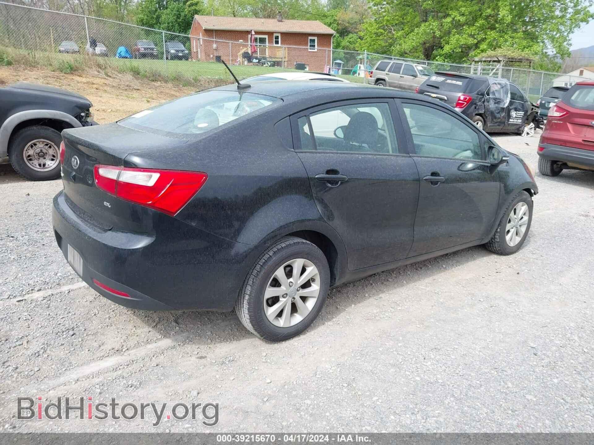 2015 KIA RIO - VIN: KNADN4A31F6459298 - Фото 4