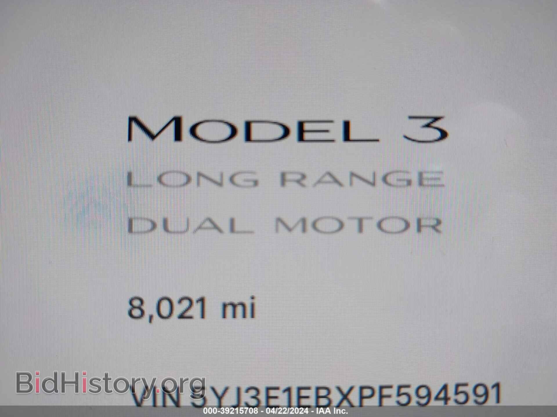 2023 TESLA MODEL 3 - VIN: 5YJ3E1EBXPF594591 - Фото 7