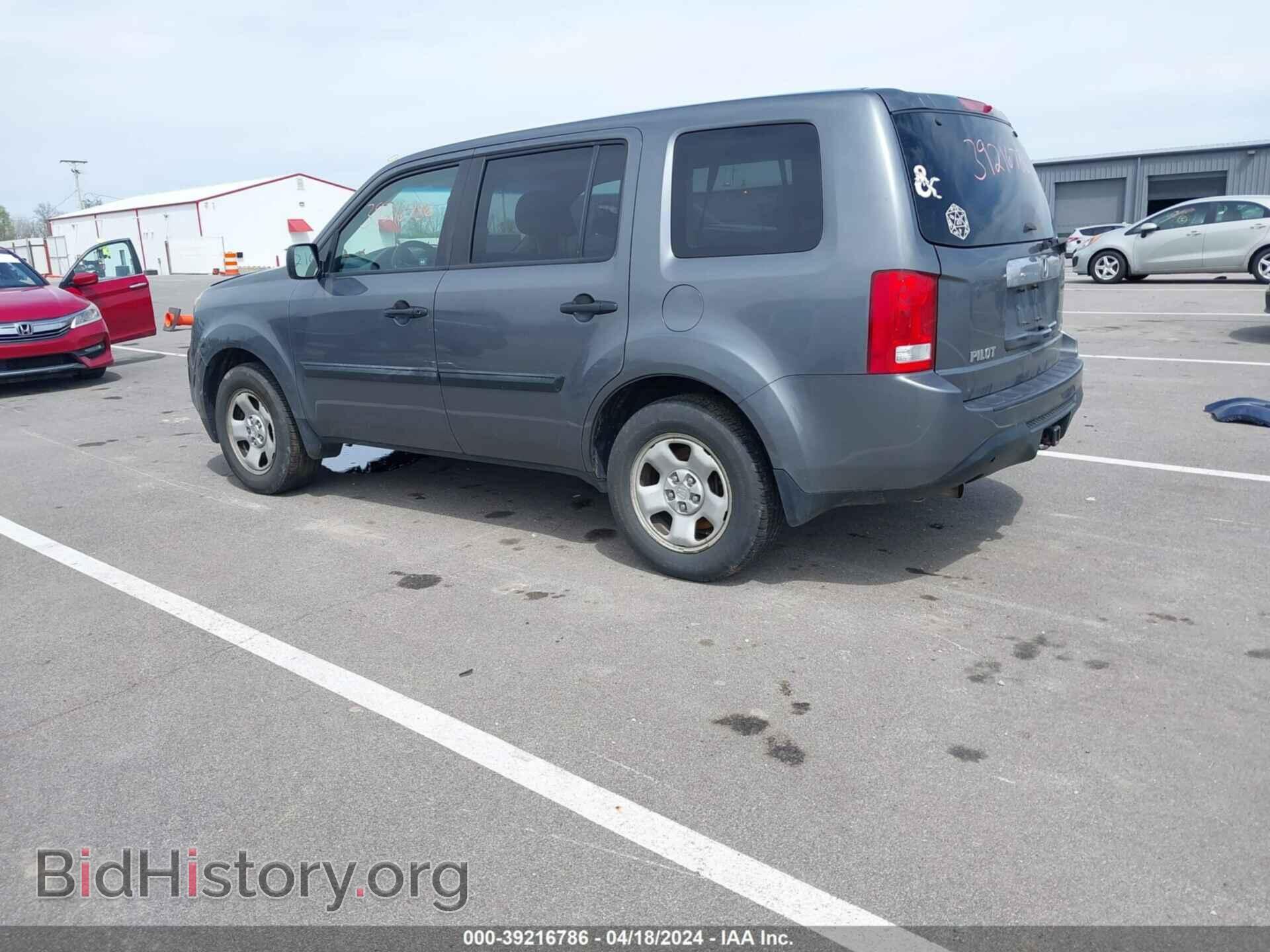 2012 HONDA PILOT - VIN: 5FNYF4H29CB015360 - Фото 3