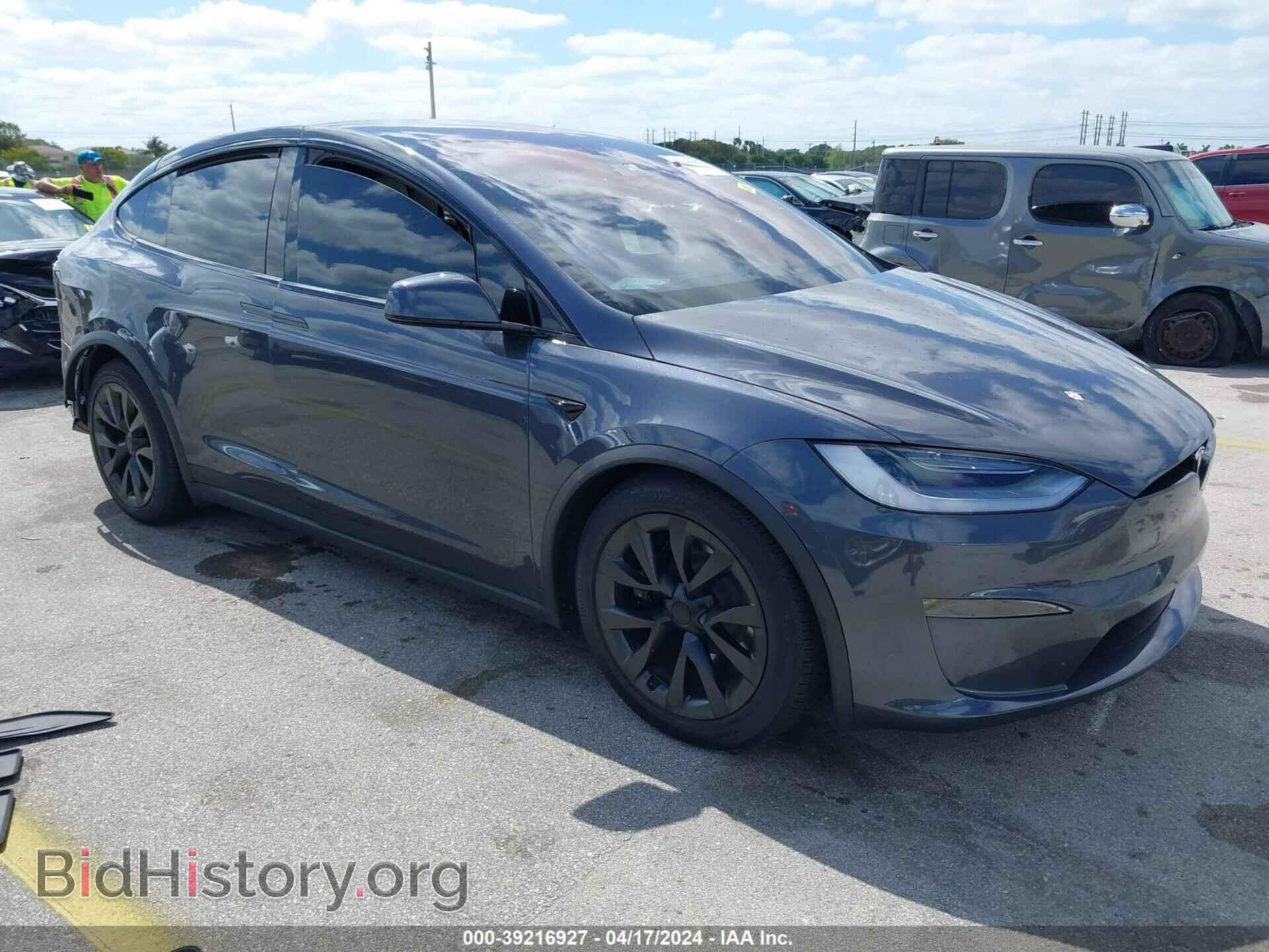 Photo 7SAXCAE50PF401496 - TESLA MODEL X 2023