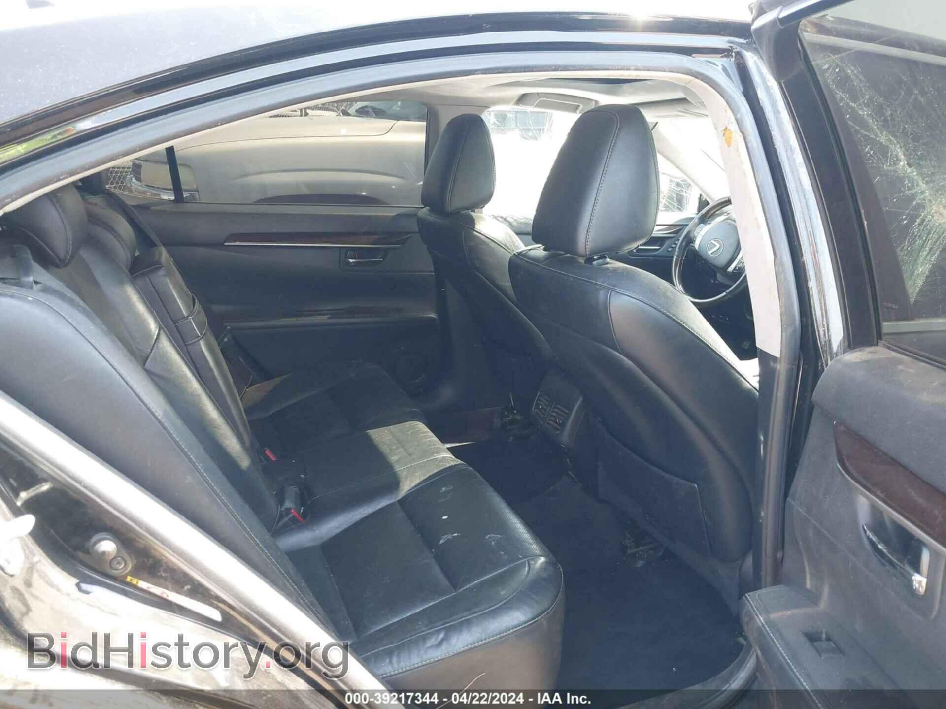 2013 LEXUS ES 350 - VIN: JTHBK1GG1D2042889 - Фото 8