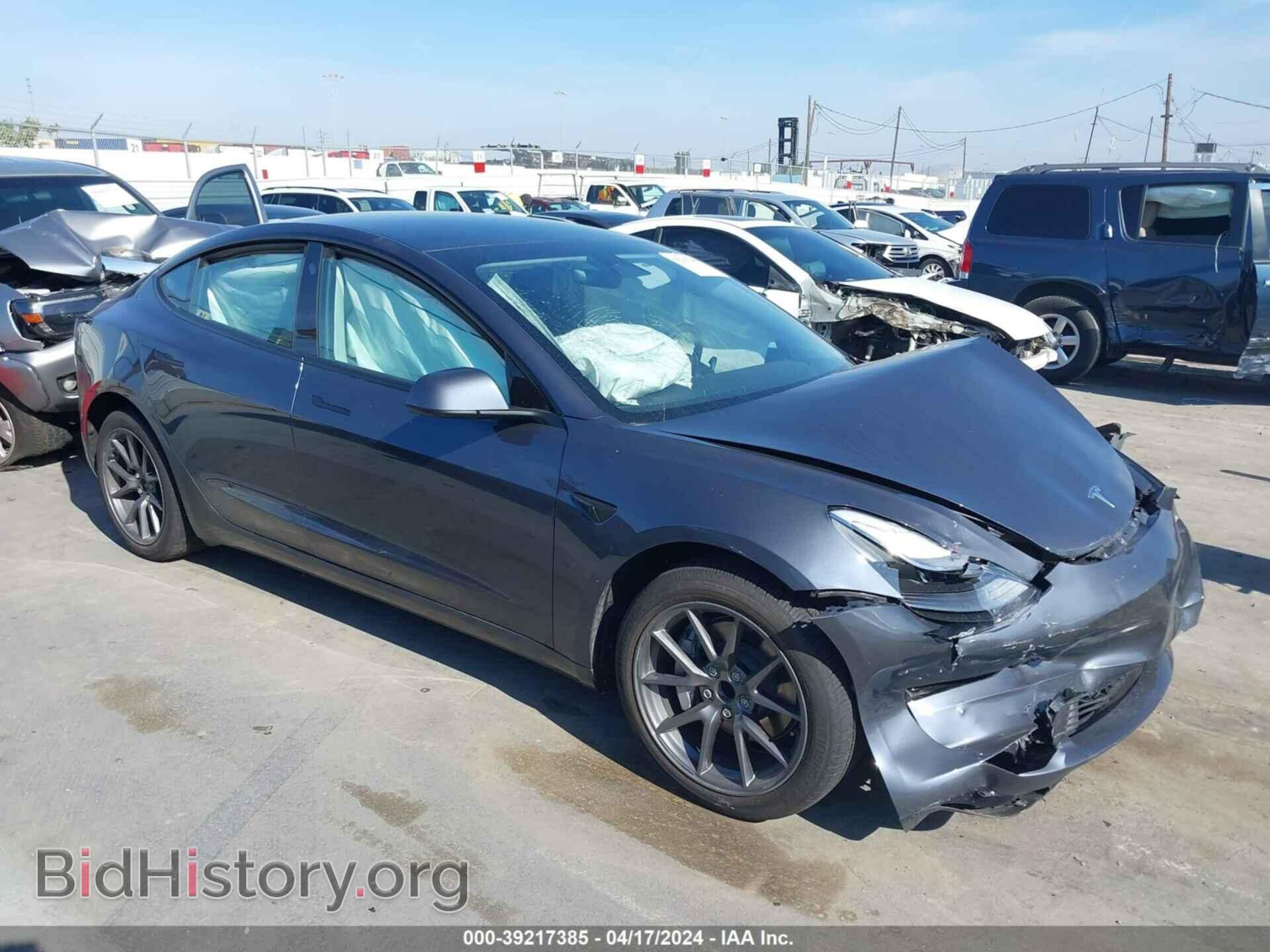 Photo 5YJ3E1EA3PF613974 - TESLA MODEL 3 2023