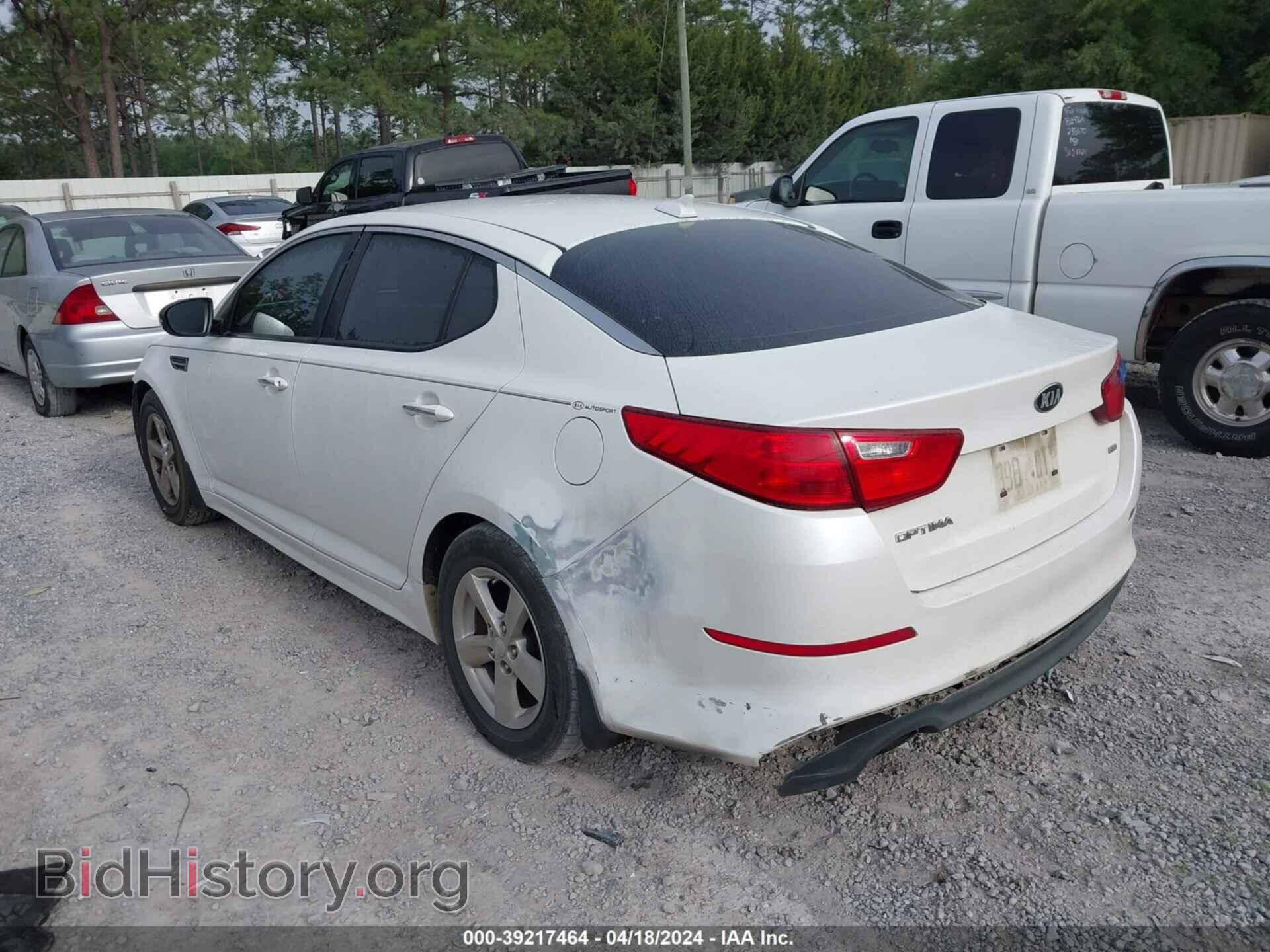 2015 KIA OPTIMA - VIN: KNAGM4A77F5639989 - Фото 3