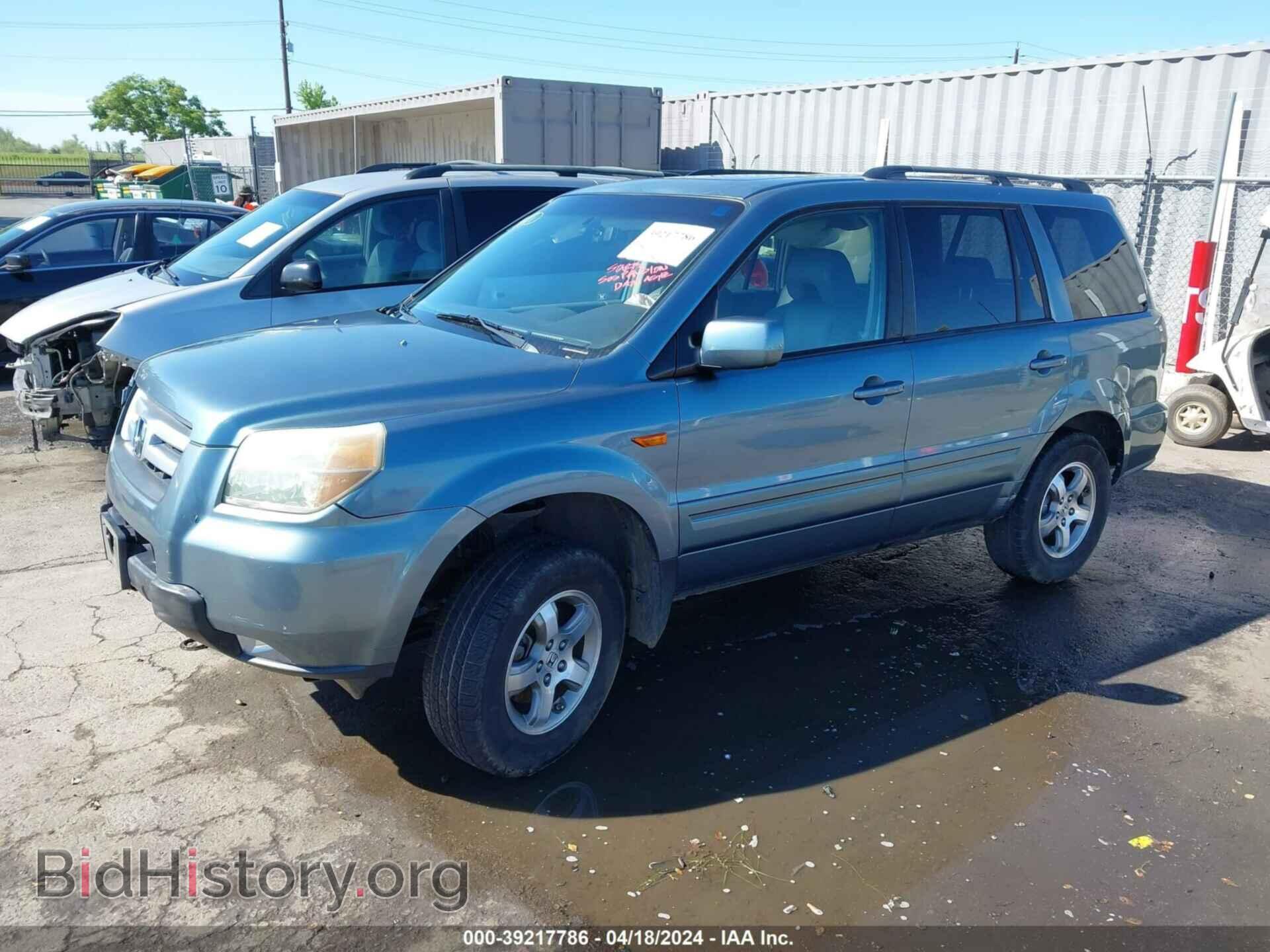 2006 HONDA PILOT - VIN: 2HKYF18676H519445 - Фото 2