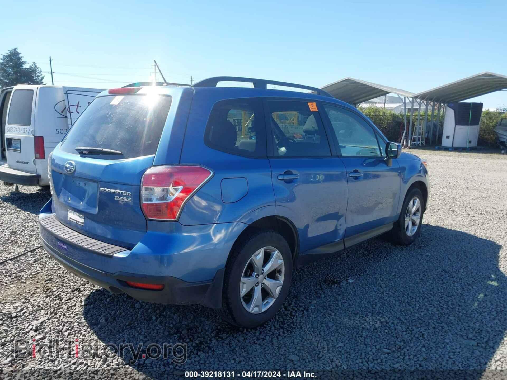 2015 SUBARU FORESTER - VIN: JF2SJADC6FH596114 - Фото 4