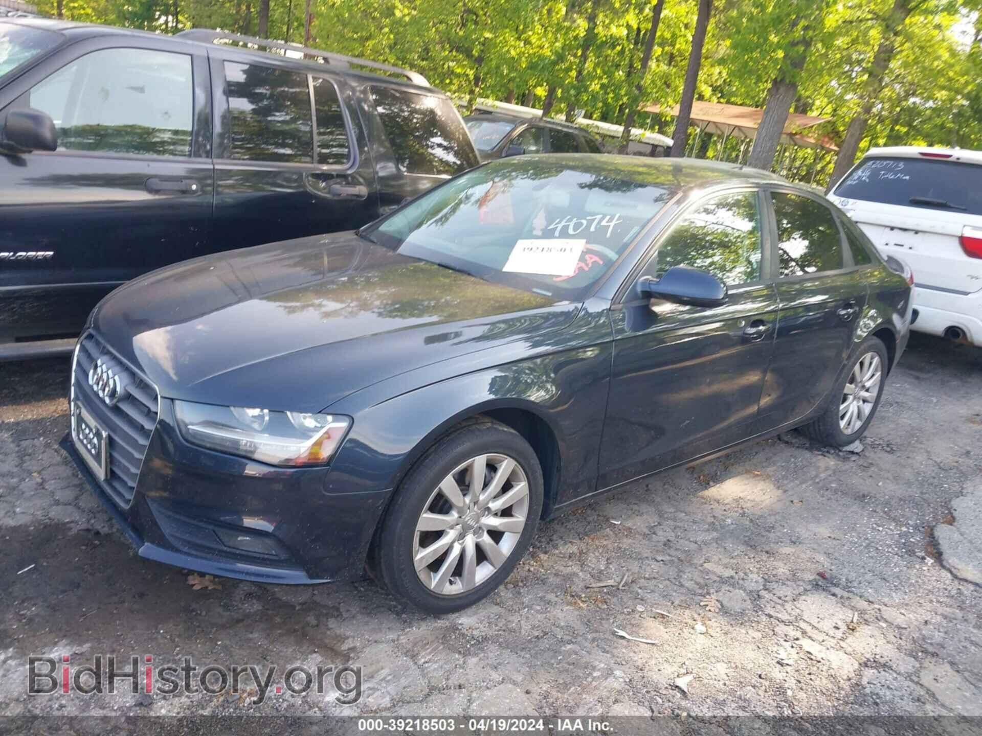 2014 AUDI A4 - VIN: WAUAFAFL2EA004074 - Photo 2
