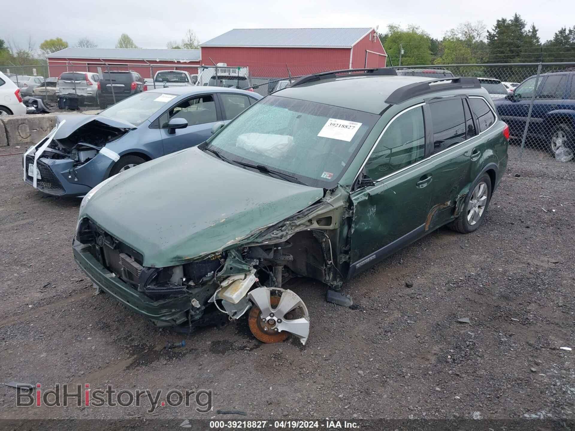 2010 SUBARU OUTBACK - VIN: 4S4BRBCC4A3343633 - Фото 2