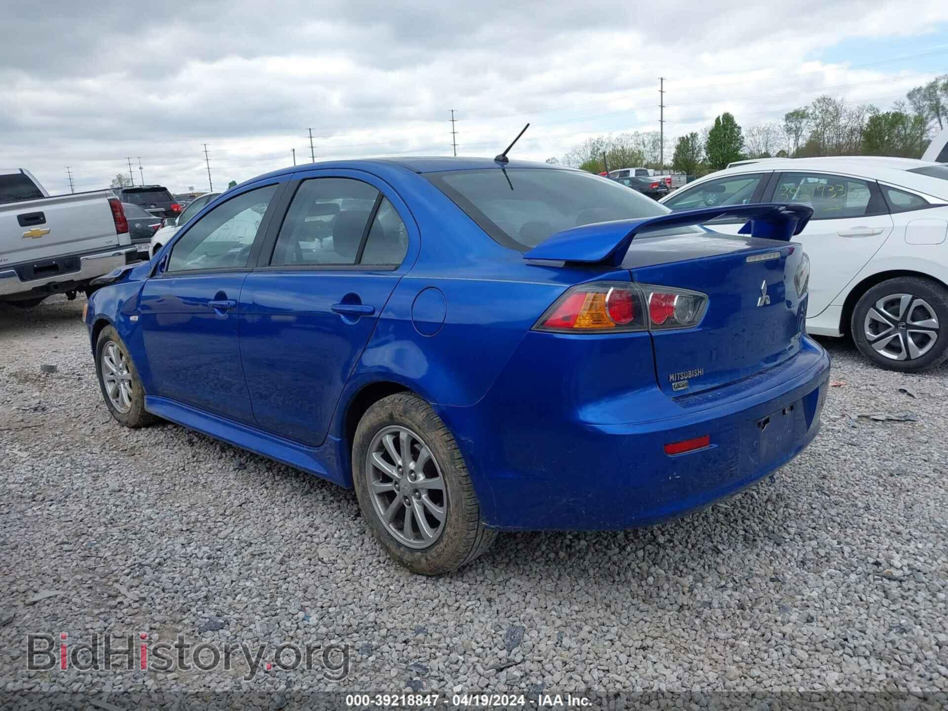 2012 MITSUBISHI LANCER - VIN: JA32V2FW6CU021450 - Фото 3