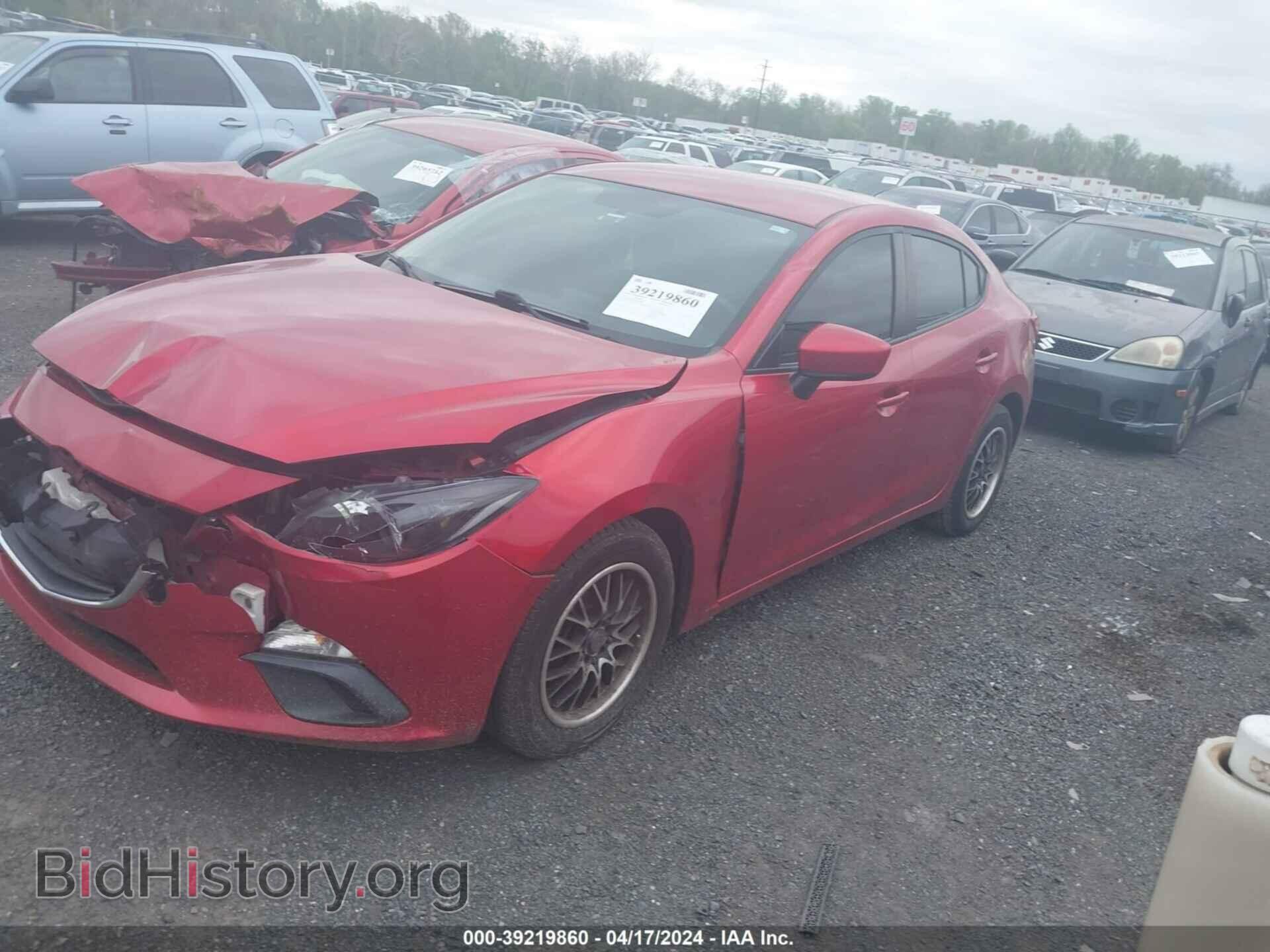 2014 MAZDA MAZDA3 - VIN: JM1BM1U74E1130892 - Фото 2
