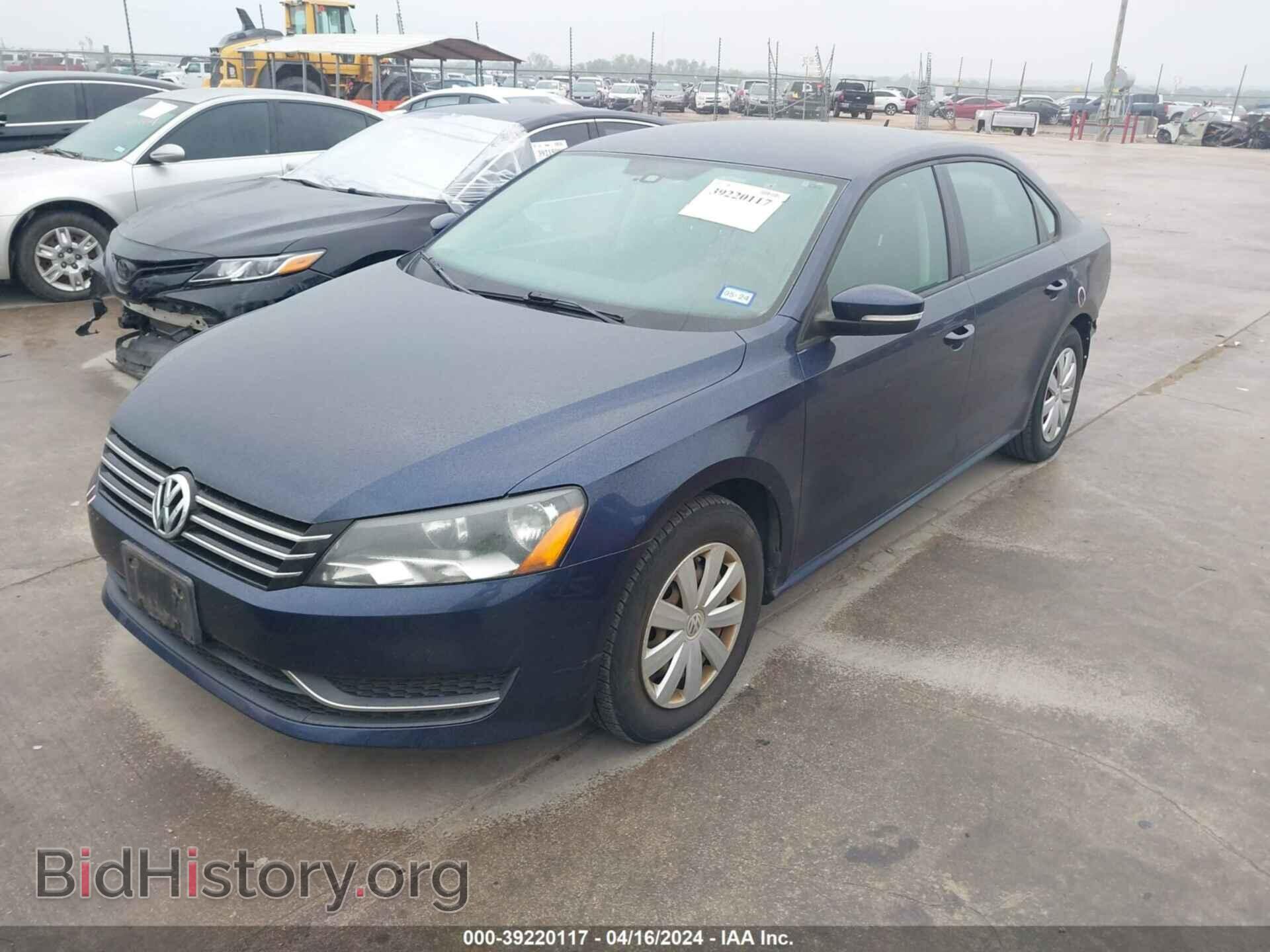 2013 VOLKSWAGEN PASSAT - VIN: 1VWAP7A37DC006476 - Фото 2