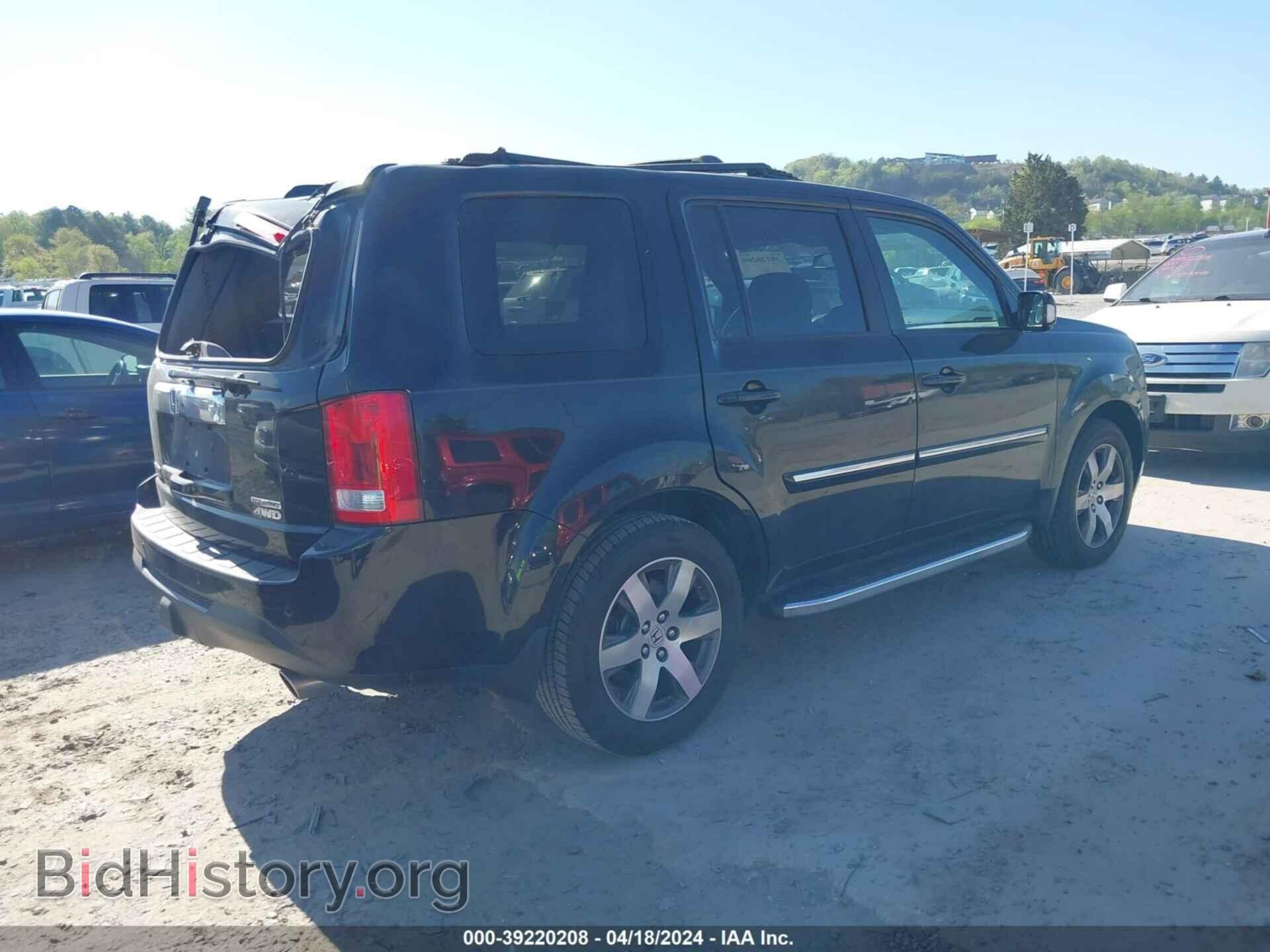 2013 HONDA PILOT - VIN: 5FNYF4H90DB078894 - Фото 4