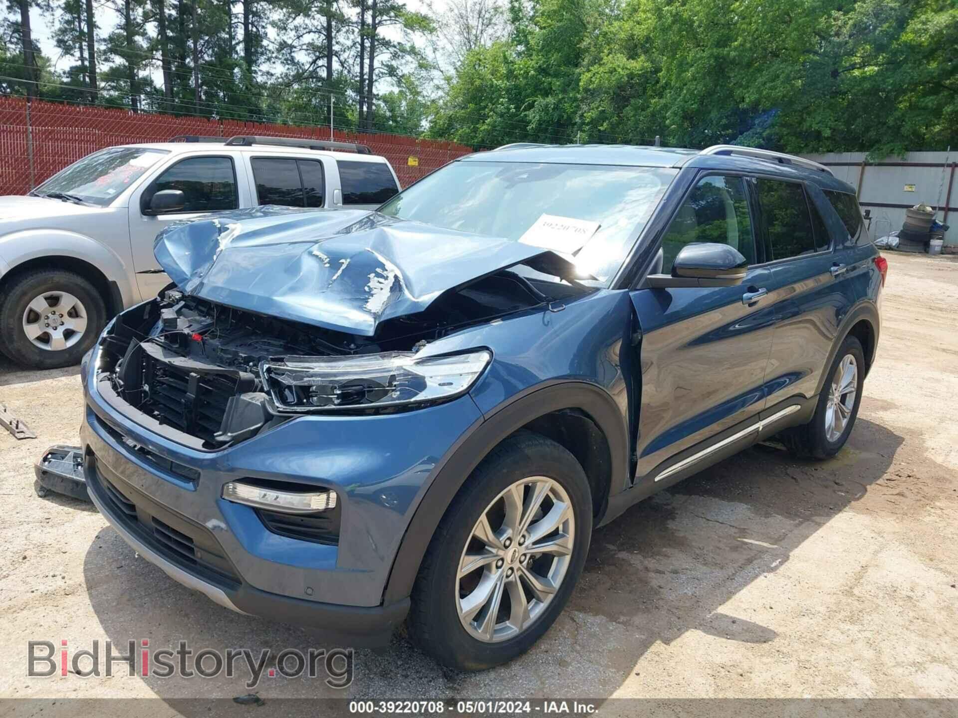 2020 FORD EXPLORER - VIN: 1FMSK8FH6LGC04534 - Фото 2