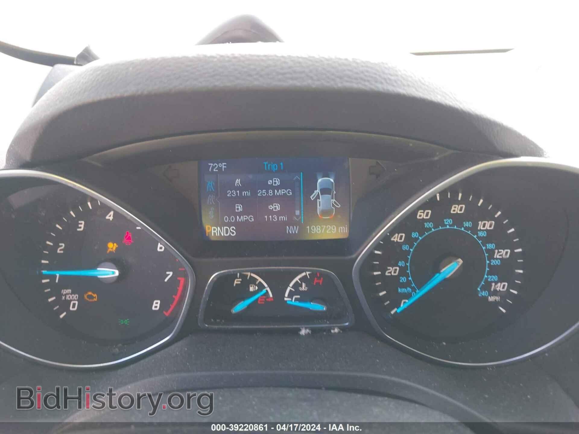 2014 FORD ESCAPE - VIN: 1FMCU0F7XEUB94831 - Фото 7