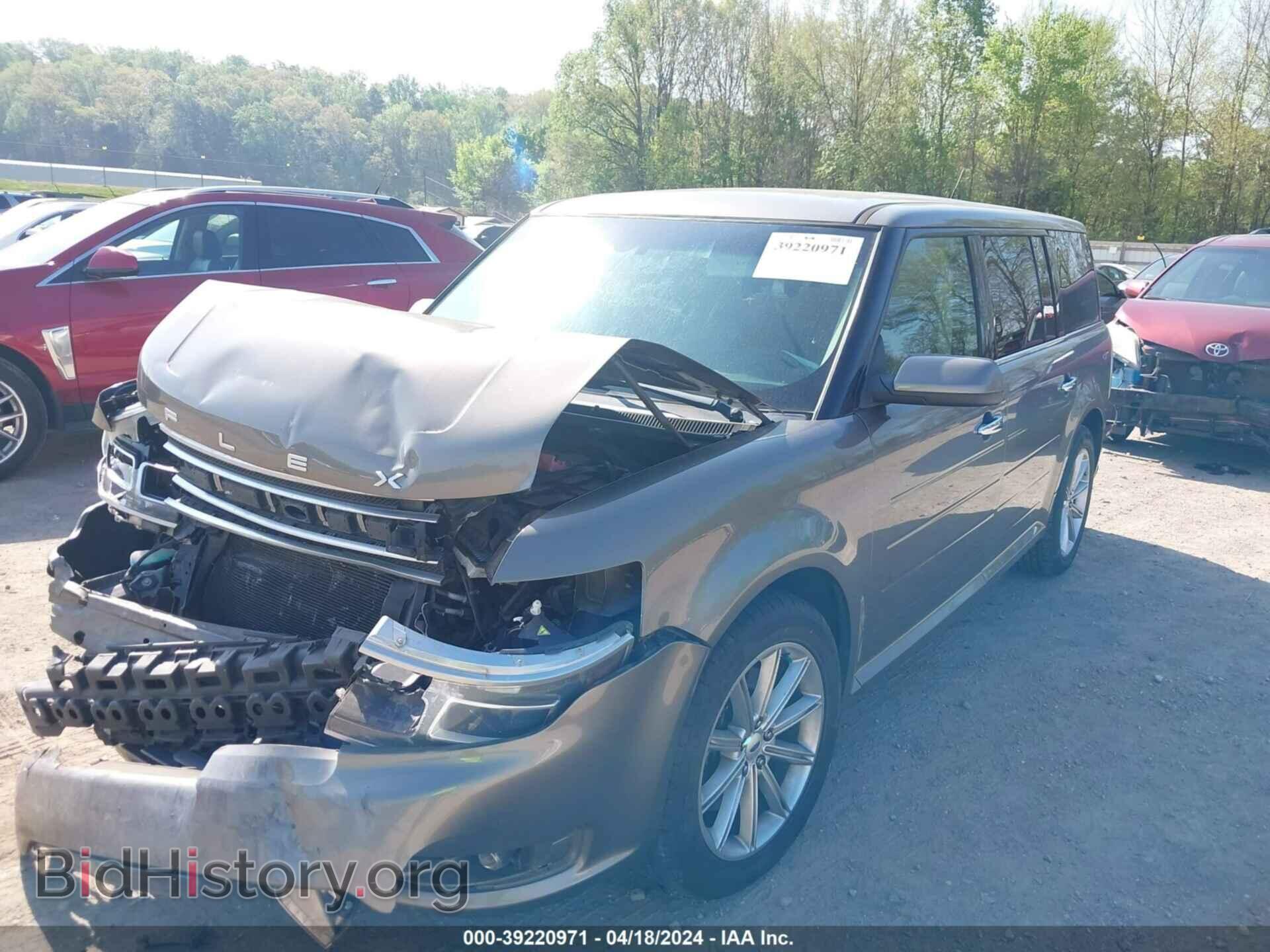 2014 FORD FLEX - VIN: 2FMGK5D81EBD02890 - Фото 2