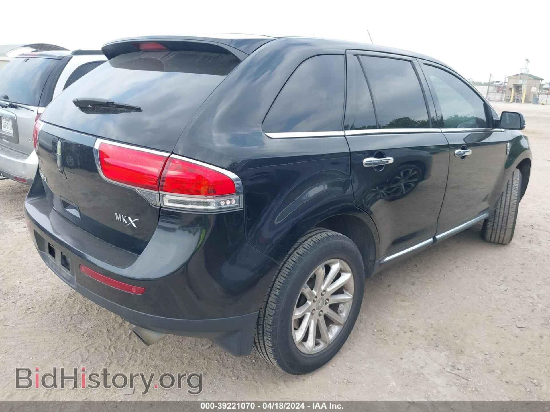 2013 LINCOLN MKX - VIN: 2LMDJ6JK0DBL49262 - Фото 4