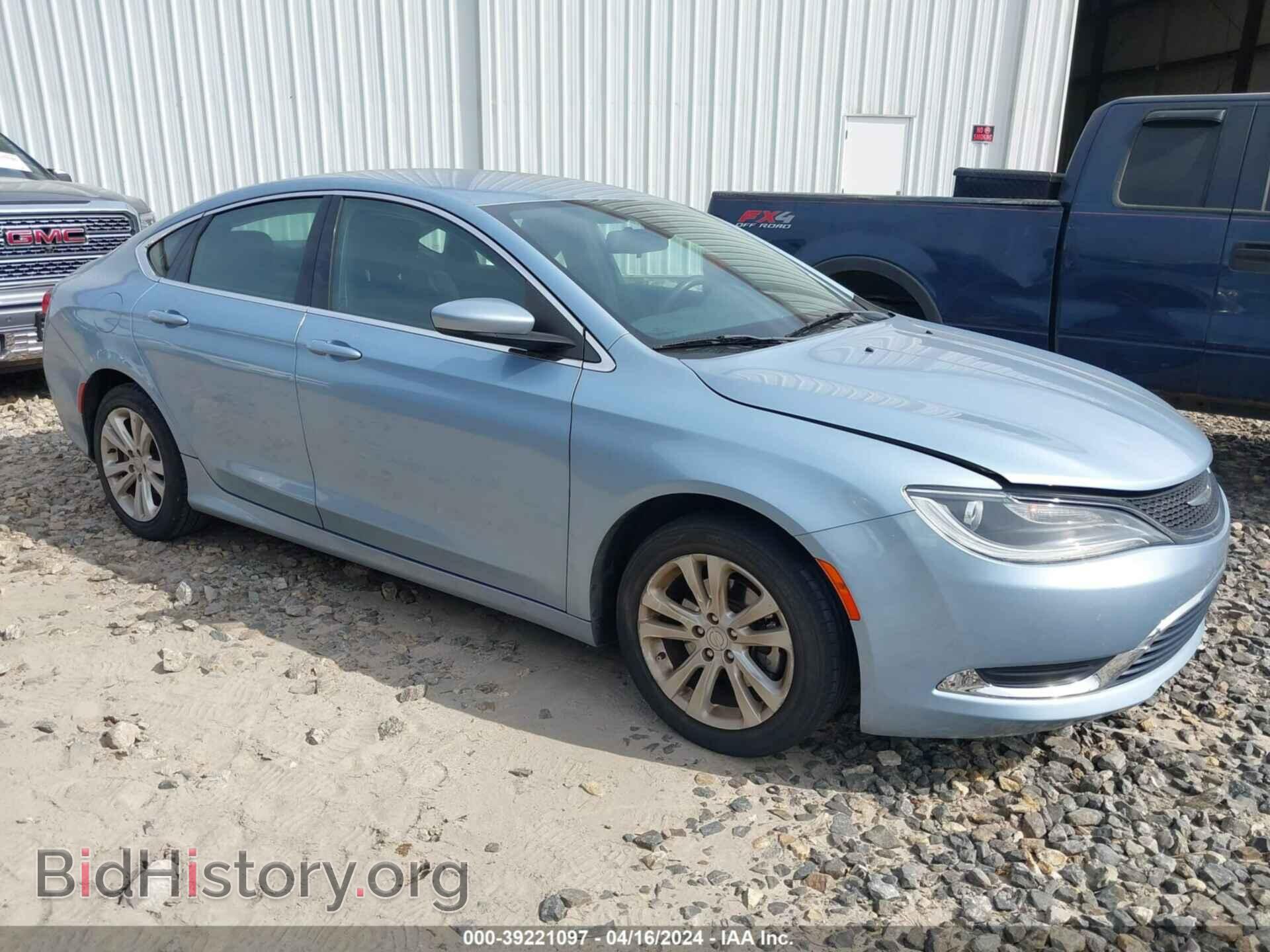 Фотография 1C3CCCABXFN712876 - CHRYSLER 200 2015