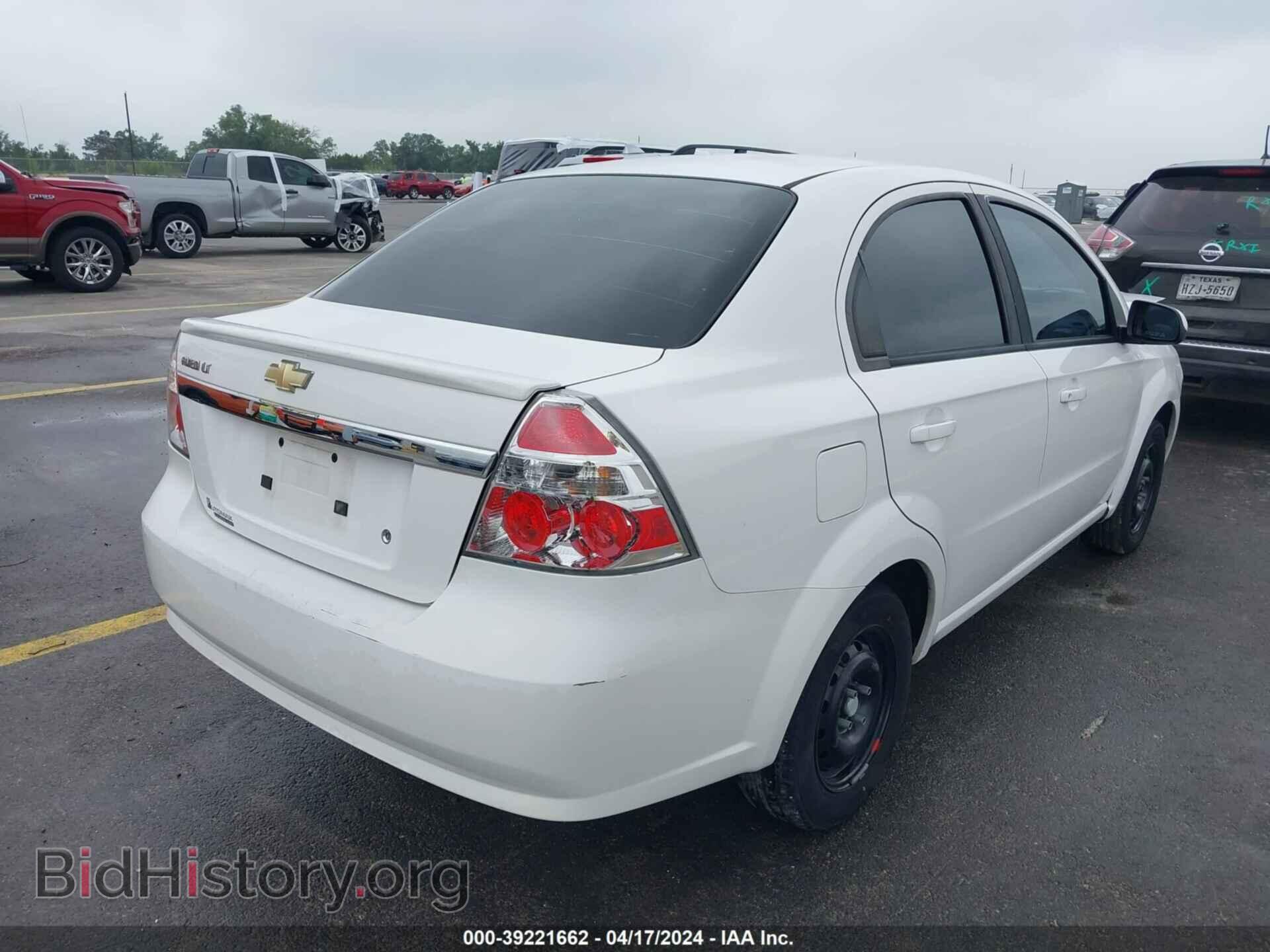2010 CHEVROLET AVEO - VIN: KL1TD5DE4AB068206 - Фото 4