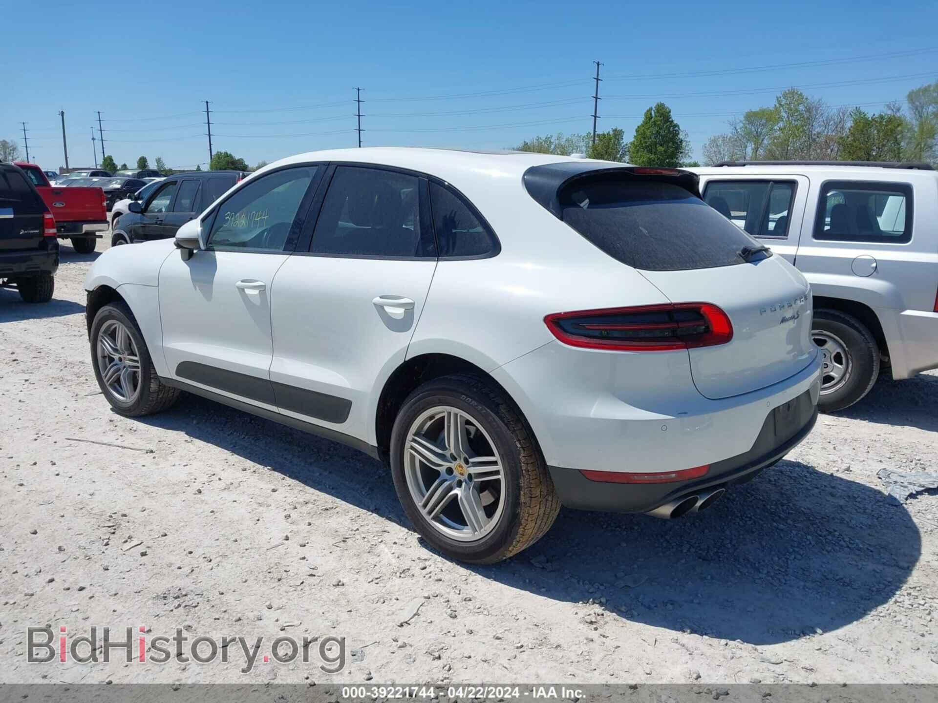 2016 PORSCHE MACAN - VIN: WP1AB2A50GLB45177 - Photo 3