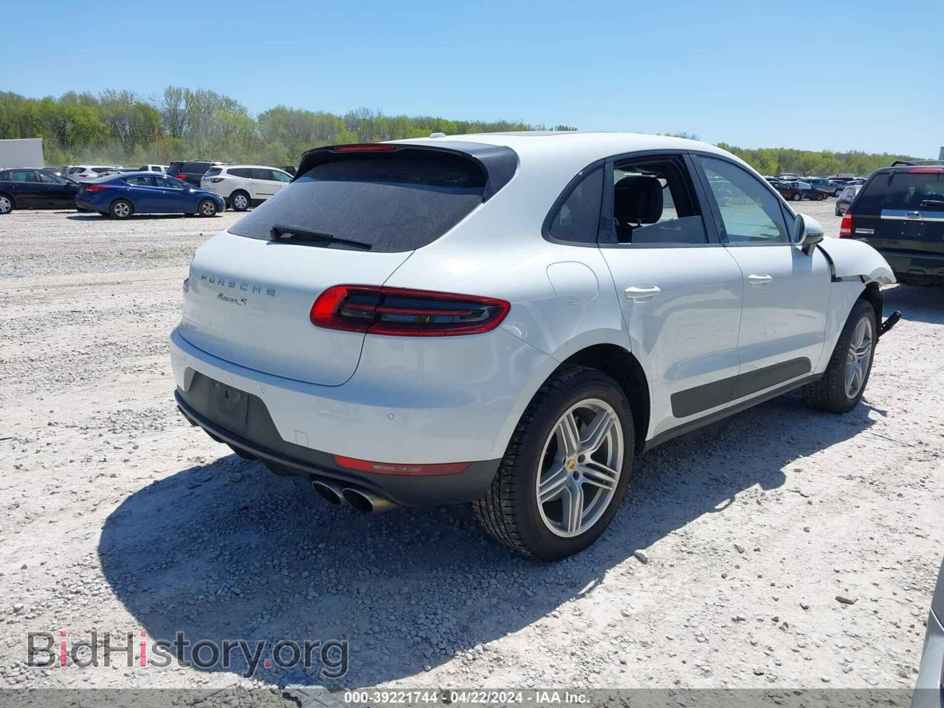 2016 PORSCHE MACAN - VIN: WP1AB2A50GLB45177 - Photo 4