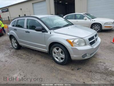 2008 Dodge CALIBER SE, silver — VIN 1B3HB28B28D671934, IAAI