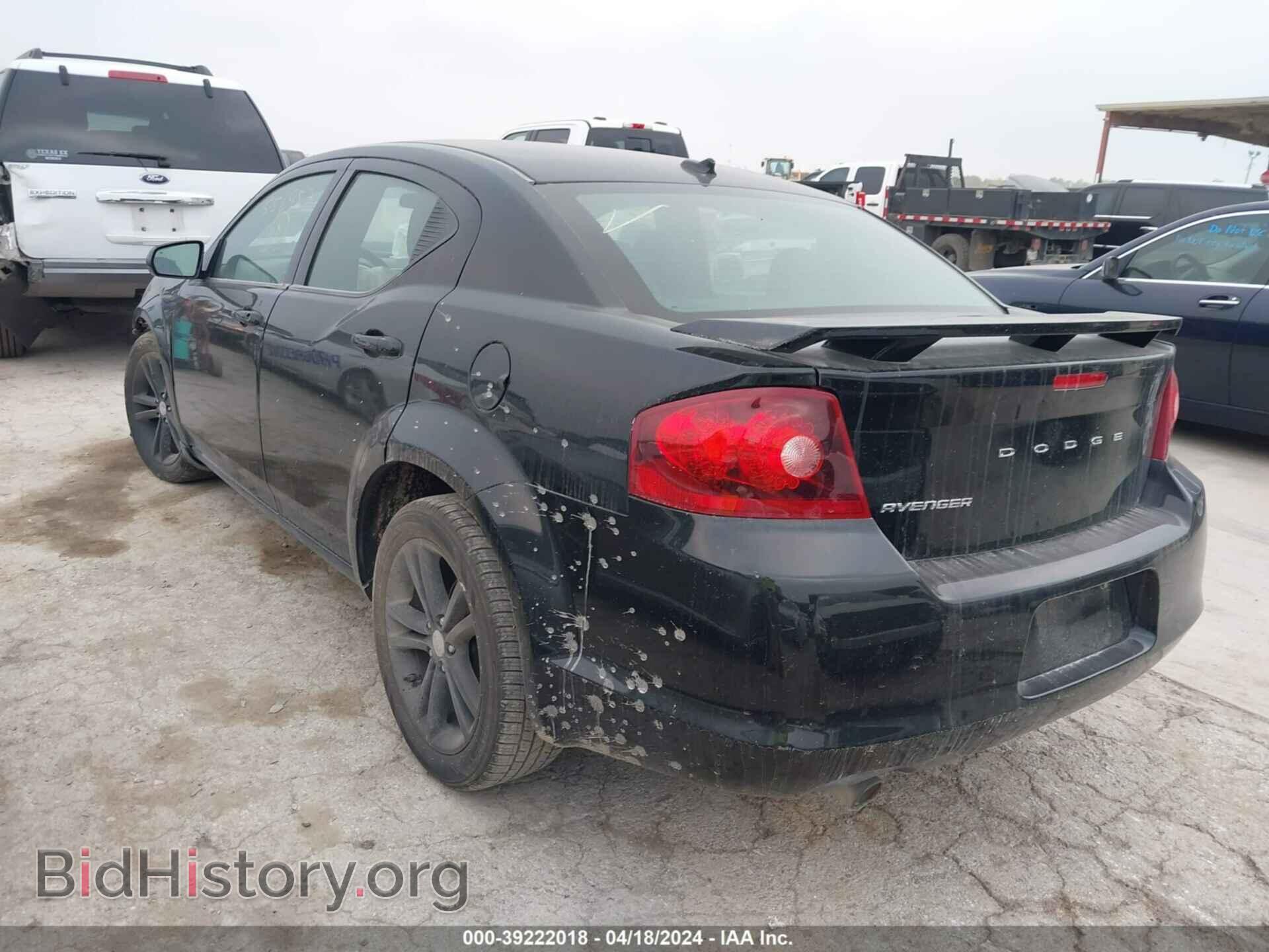 2011 DODGE AVENGER - VIN: 1B3BD1FG1BN551987 - Фото 3
