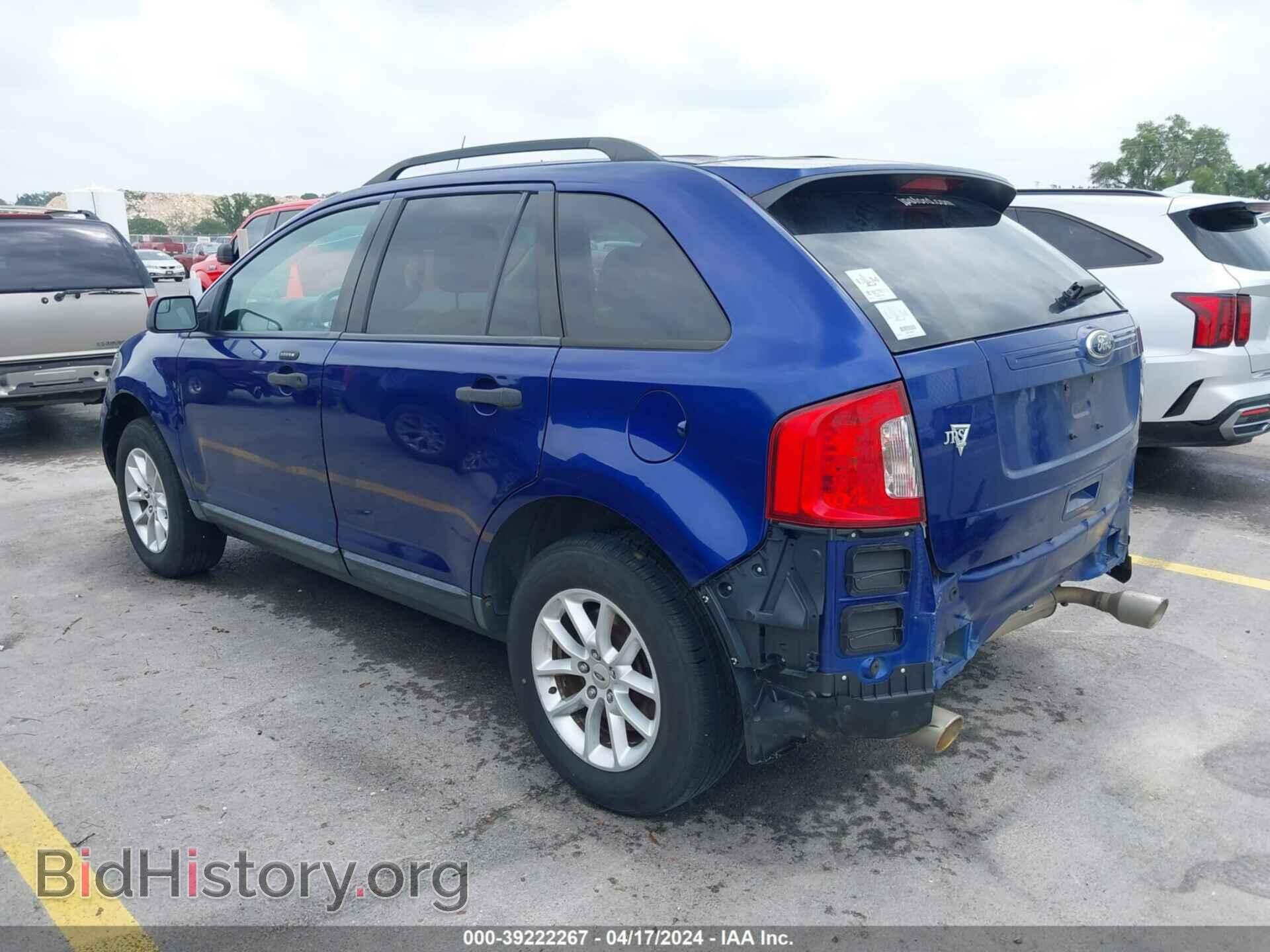 2013 FORD EDGE - VIN: 2FMDK3GC2DBB29659 - Фото 3