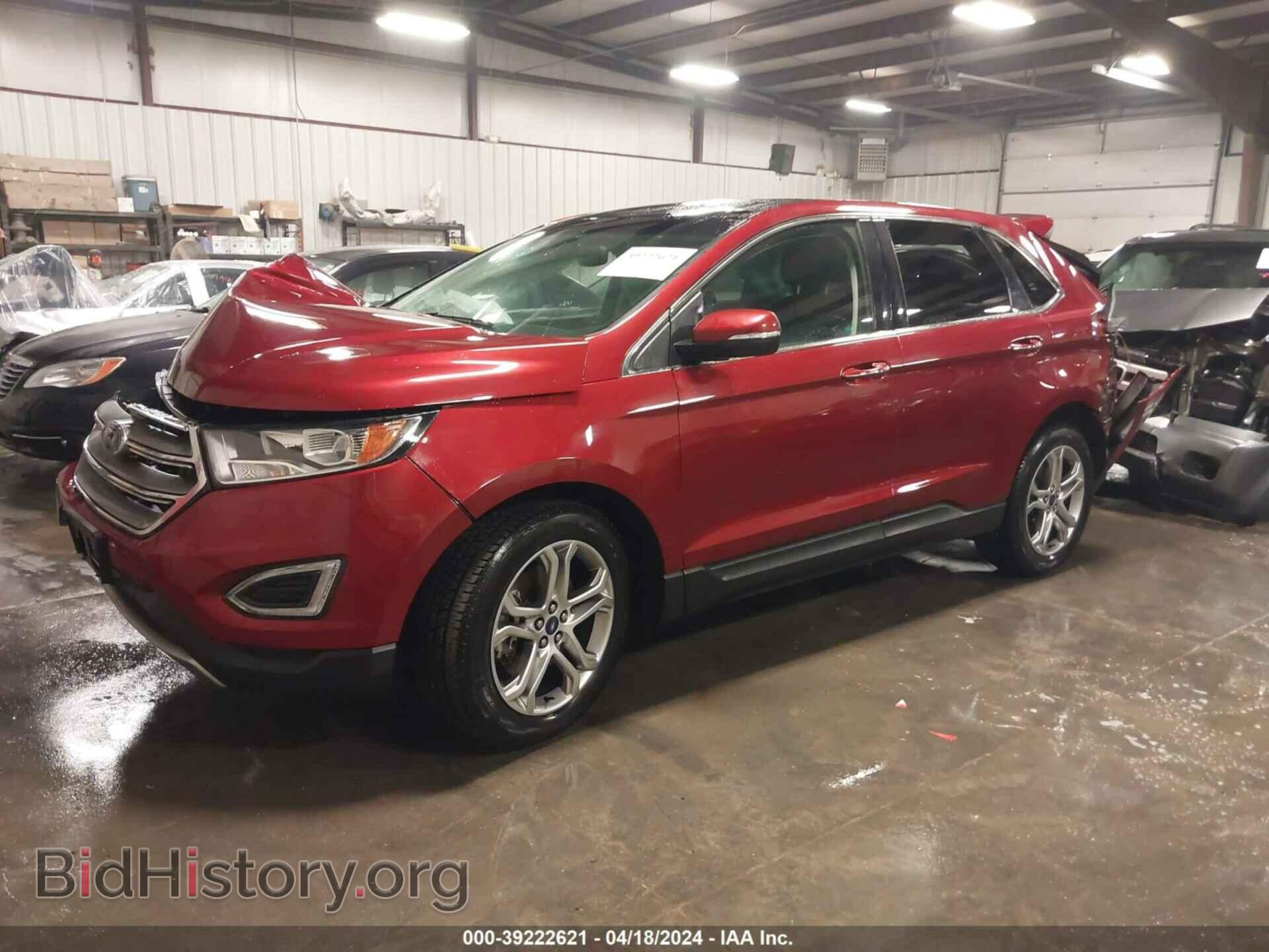 2016 FORD EDGE - VIN: 2FMPK4K91GBB57424 - Photo 2