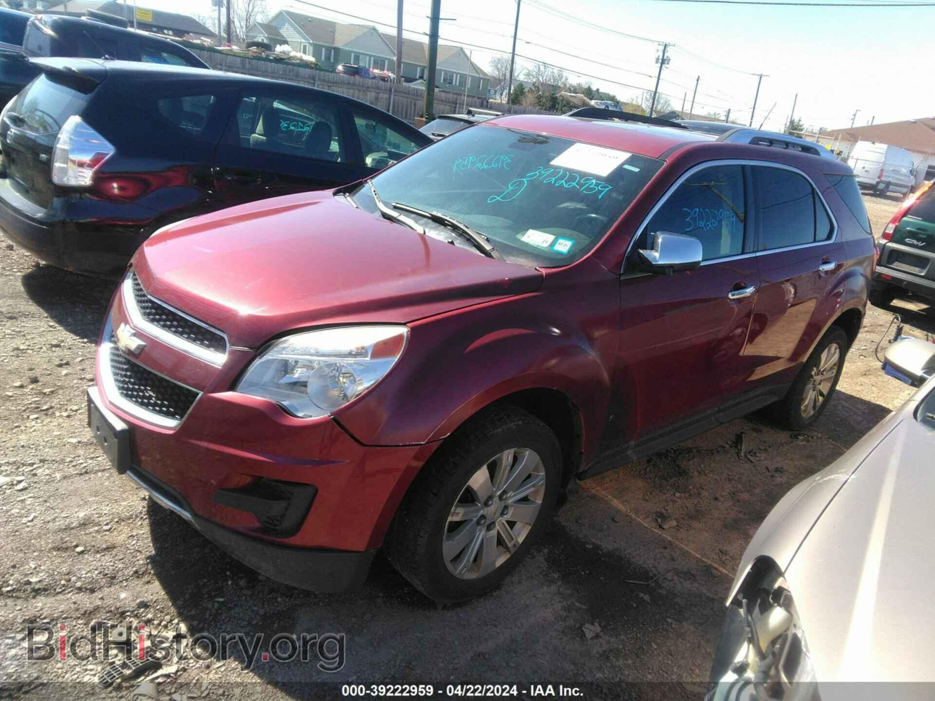 2011 CHEVROLET EQUINOX - VIN: 2CNFLNEC7B6312971 - Фото 2