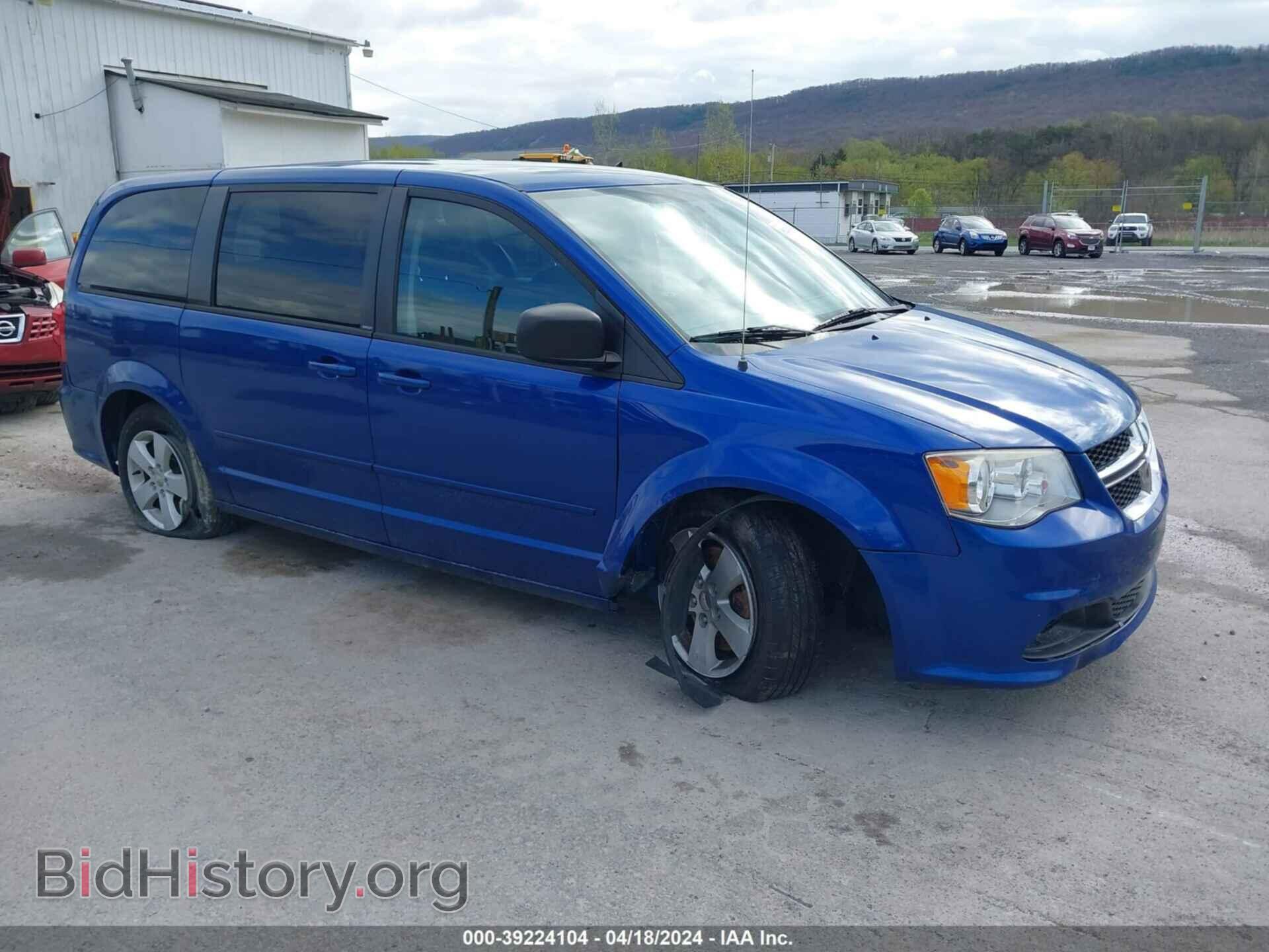 Photo 2C4RDGBG3DR698677 - DODGE GRAND CARAVAN 2013