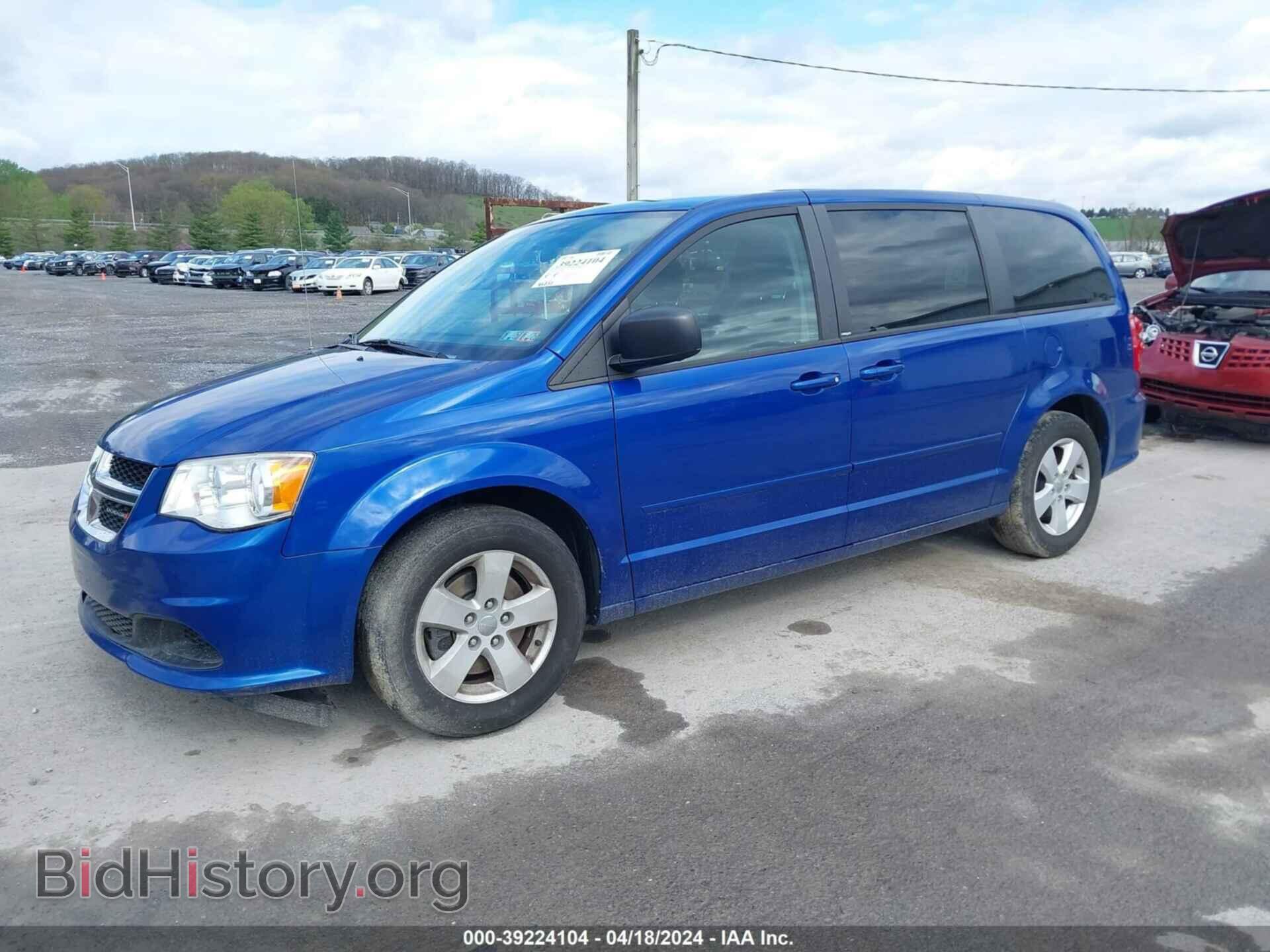 2013 DODGE GRAND CARAVAN - VIN: 2C4RDGBG3DR698677 - Фото 2
