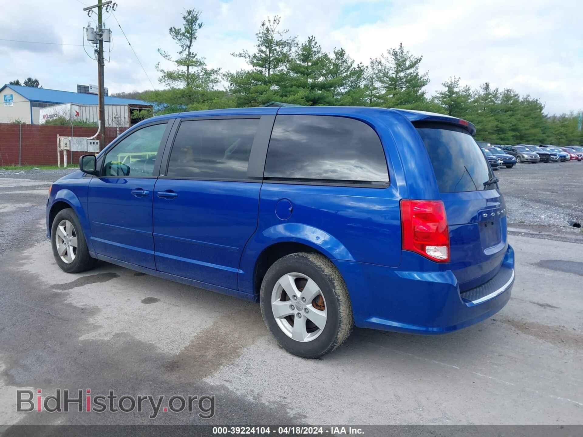 2013 DODGE GRAND CARAVAN - VIN: 2C4RDGBG3DR698677 - Фото 3
