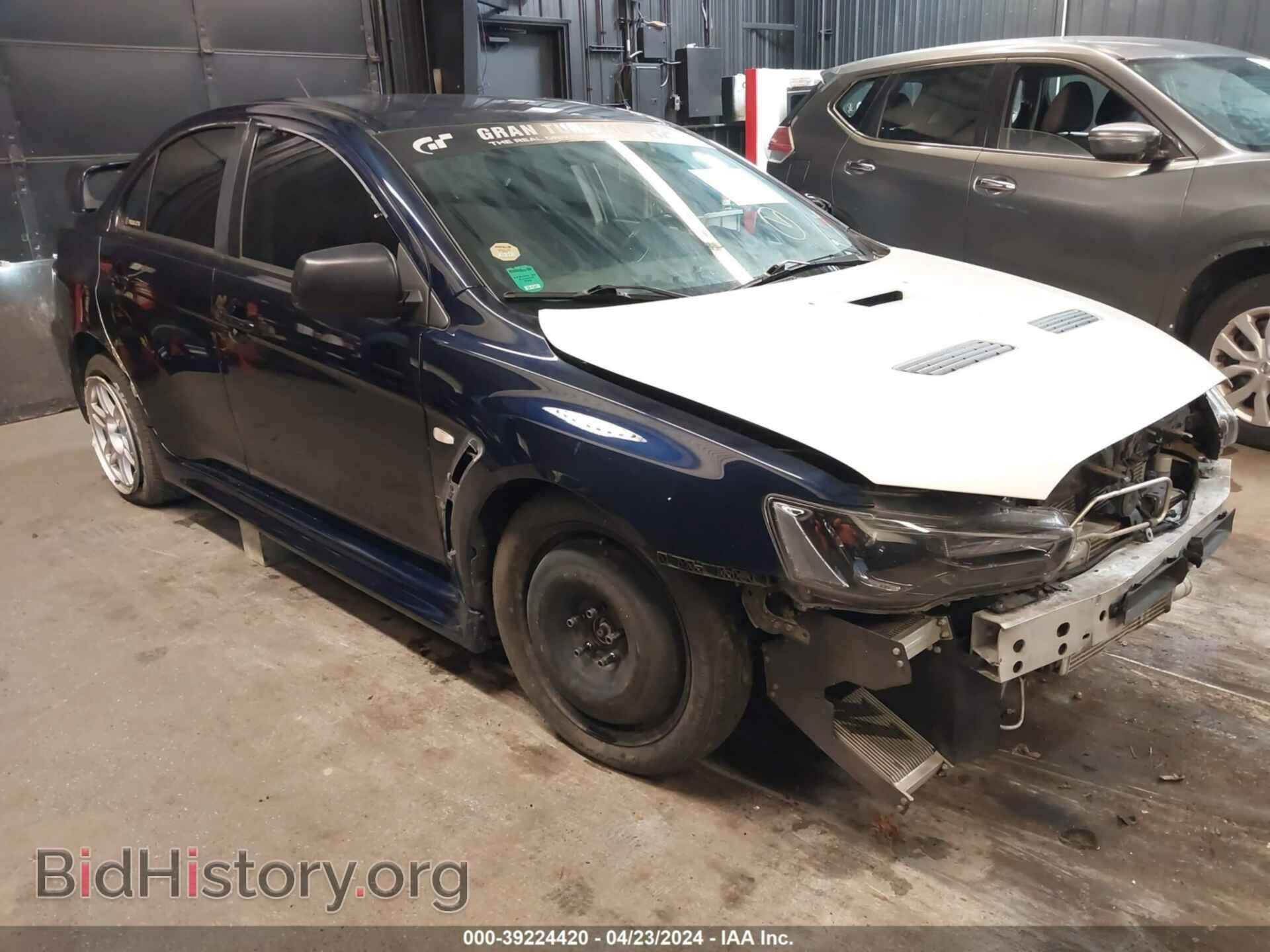 Photo JA32W8FVXDU011075 - MITSUBISHI LANCER EVOLUTION 2013