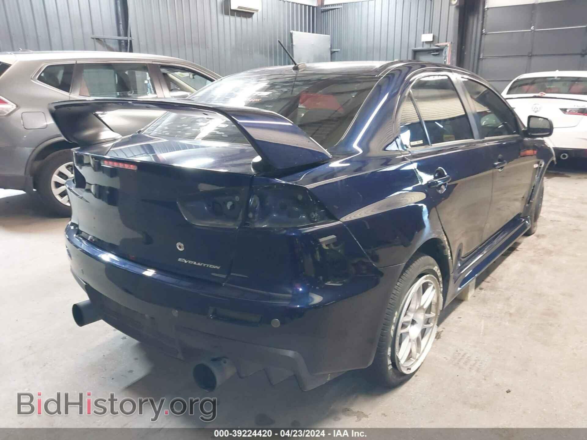 2013 MITSUBISHI LANCER EVOLUTION - VIN: JA32W8FVXDU011075 - Фото 4