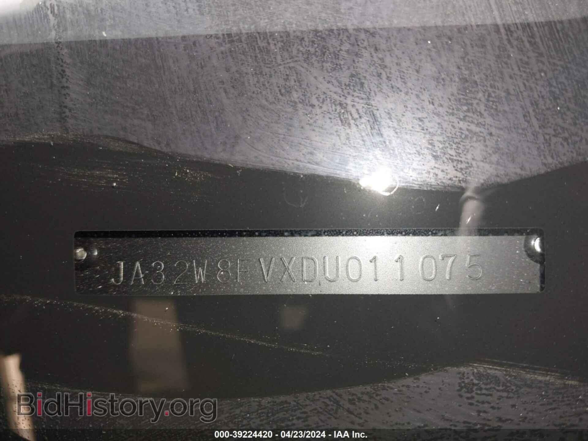2013 MITSUBISHI LANCER EVOLUTION - VIN: JA32W8FVXDU011075 - Фото 9
