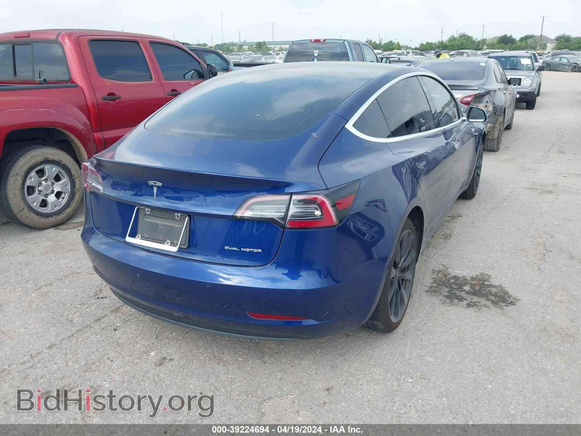 2020 TESLA MODEL 3 - VIN: 5YJ3E1EB3LF628445 - Фото 4