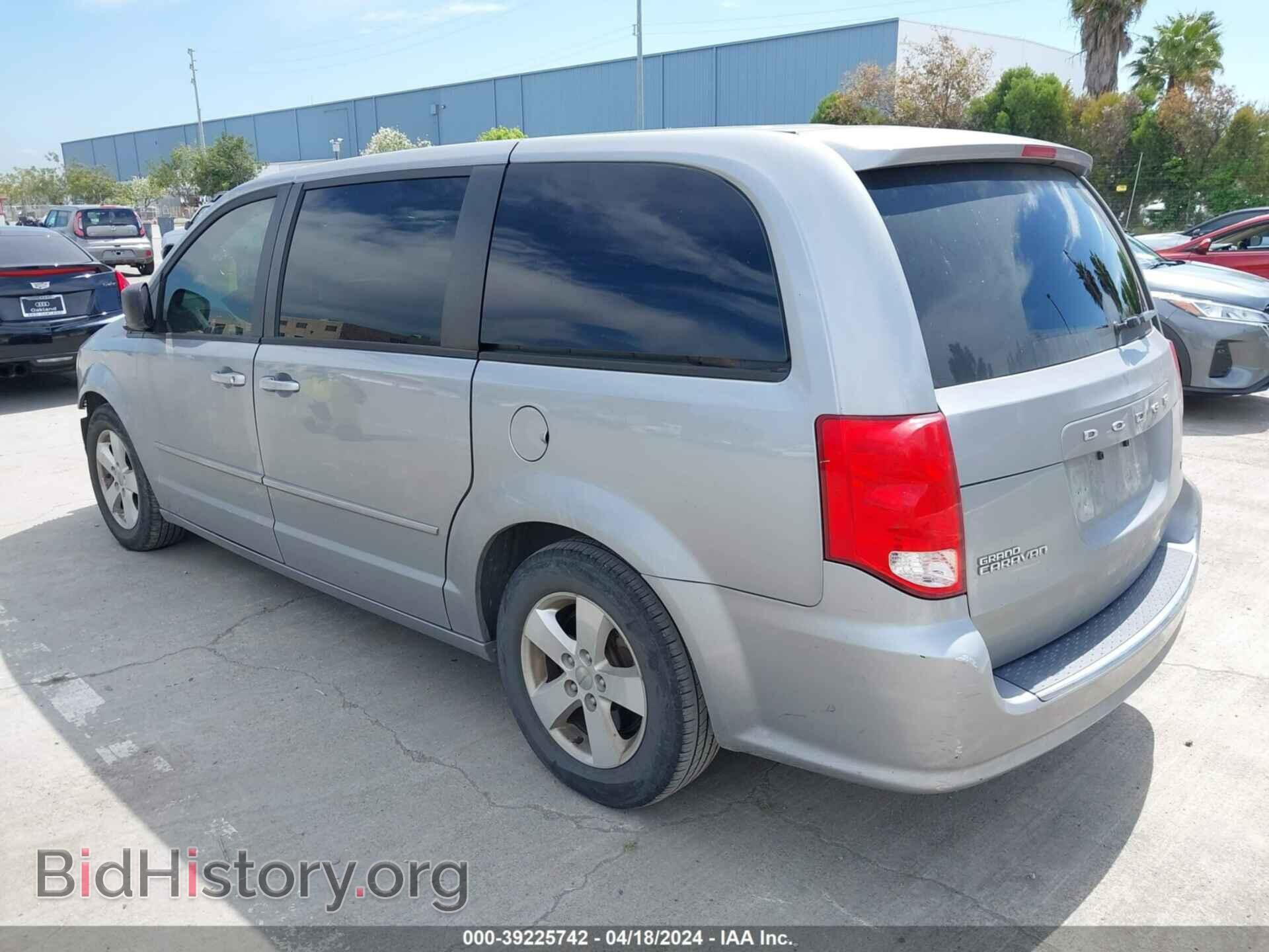 2013 DODGE GRAND CARAVAN - VIN: 2C4RDGBG2DR791562 - Фото 3