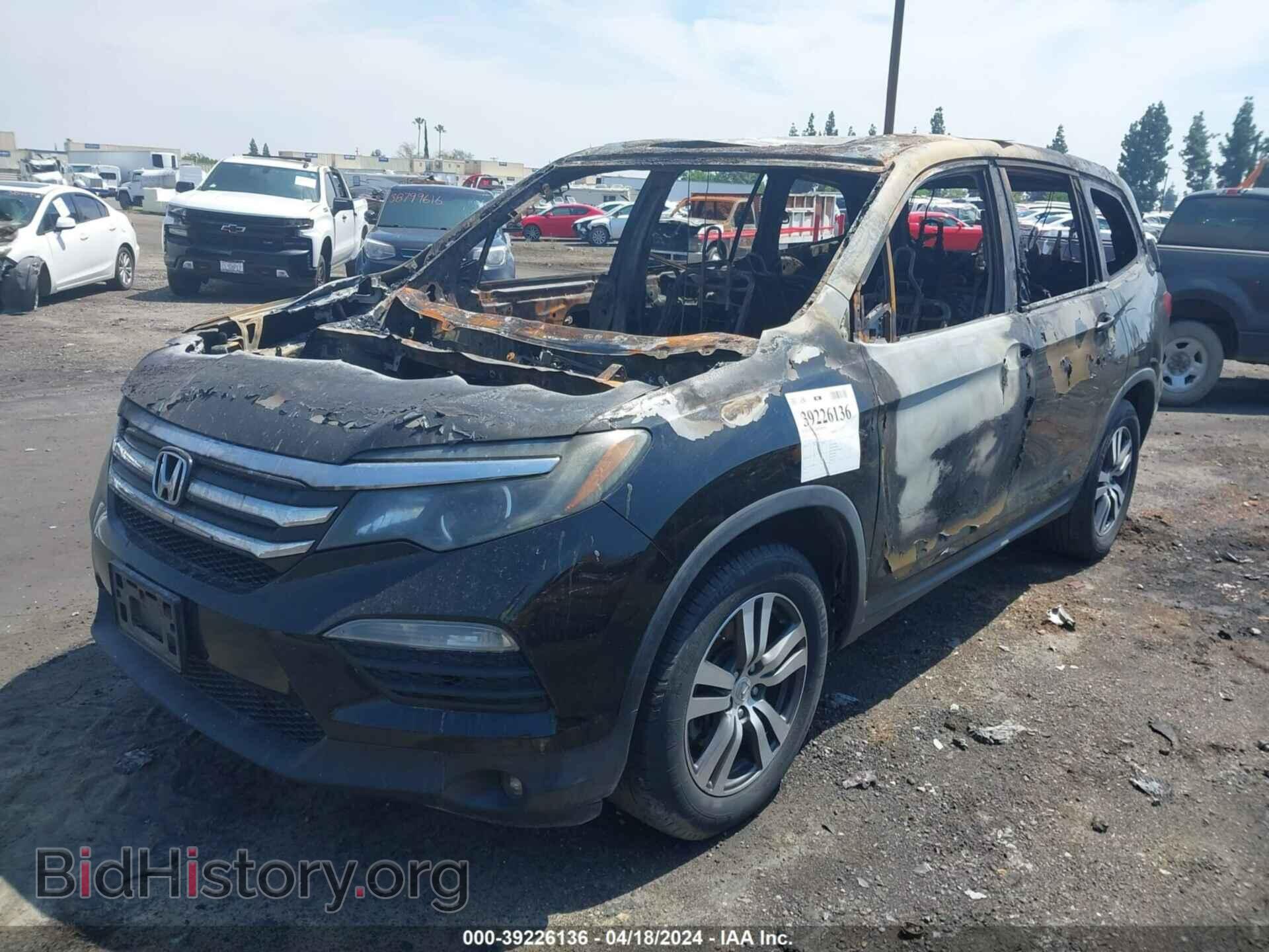 2016 HONDA PILOT - VIN: 5FNYF5H53GB011519 - Фото 2