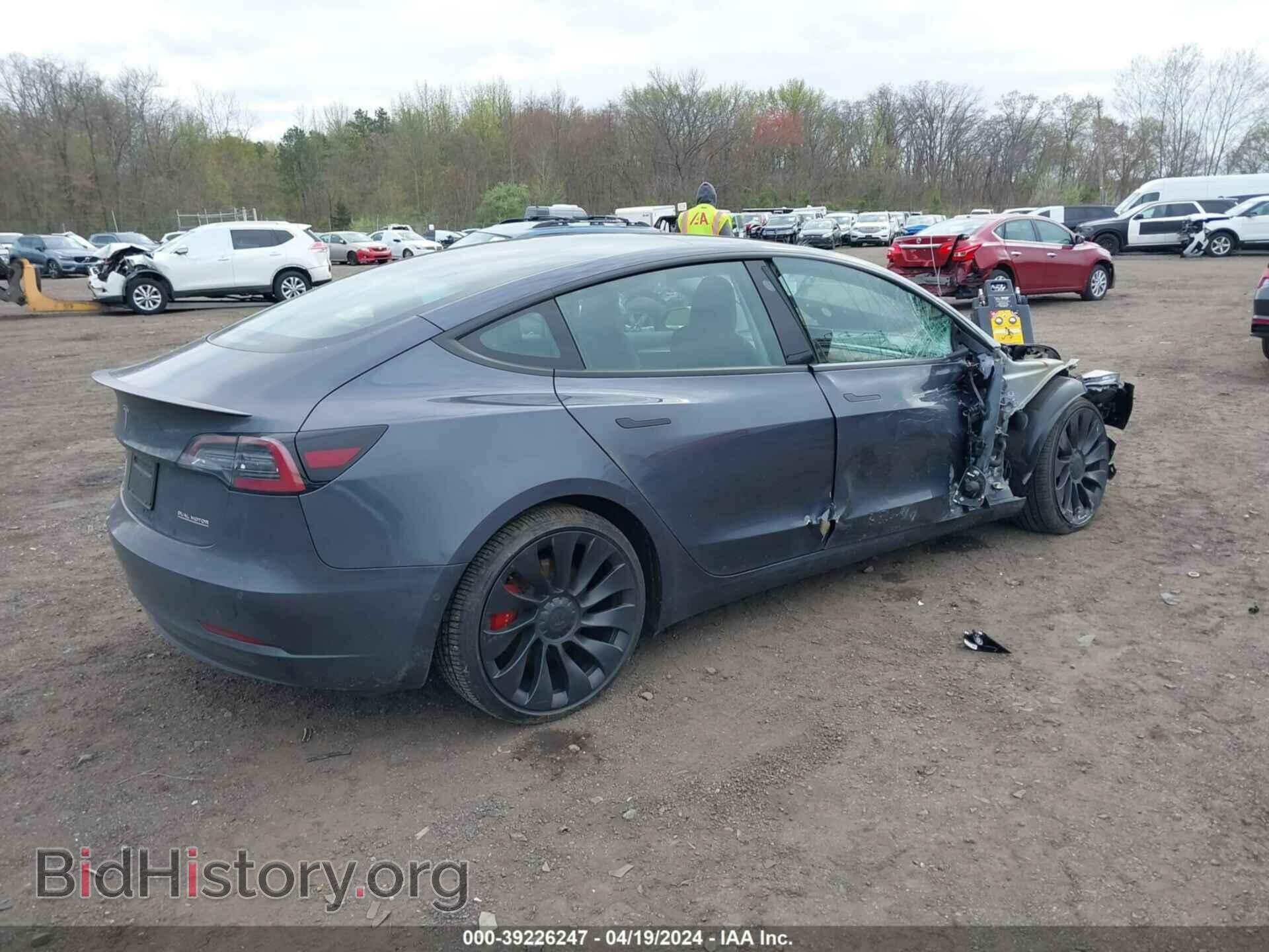 2022 TESLA MODEL 3 - VIN: 5YJ3E1EC0NF362071 - Фото 4