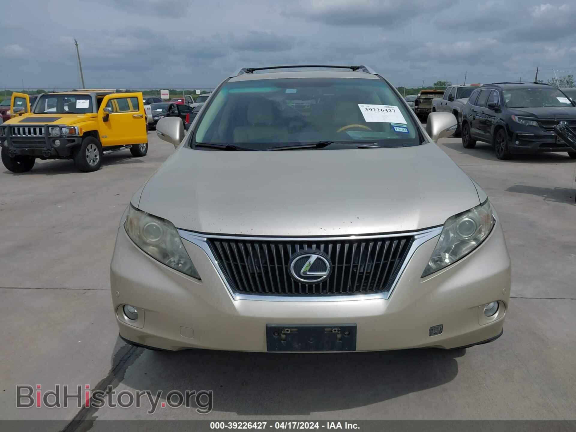 2011 LEXUS RX 350 - VIN: 2T2ZK1BA2BC061920 - Фото 6