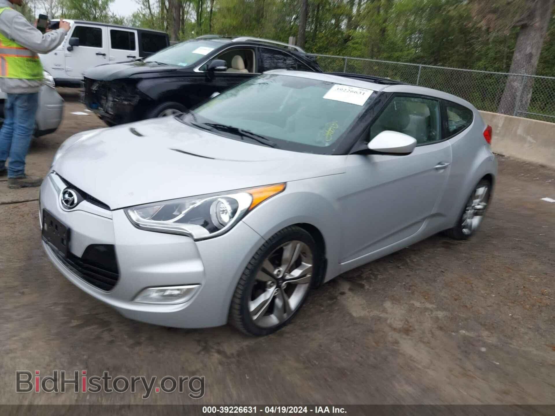 2012 HYUNDAI VELOSTER - VIN: KMHTC6AD7CU035295 - Фото 2