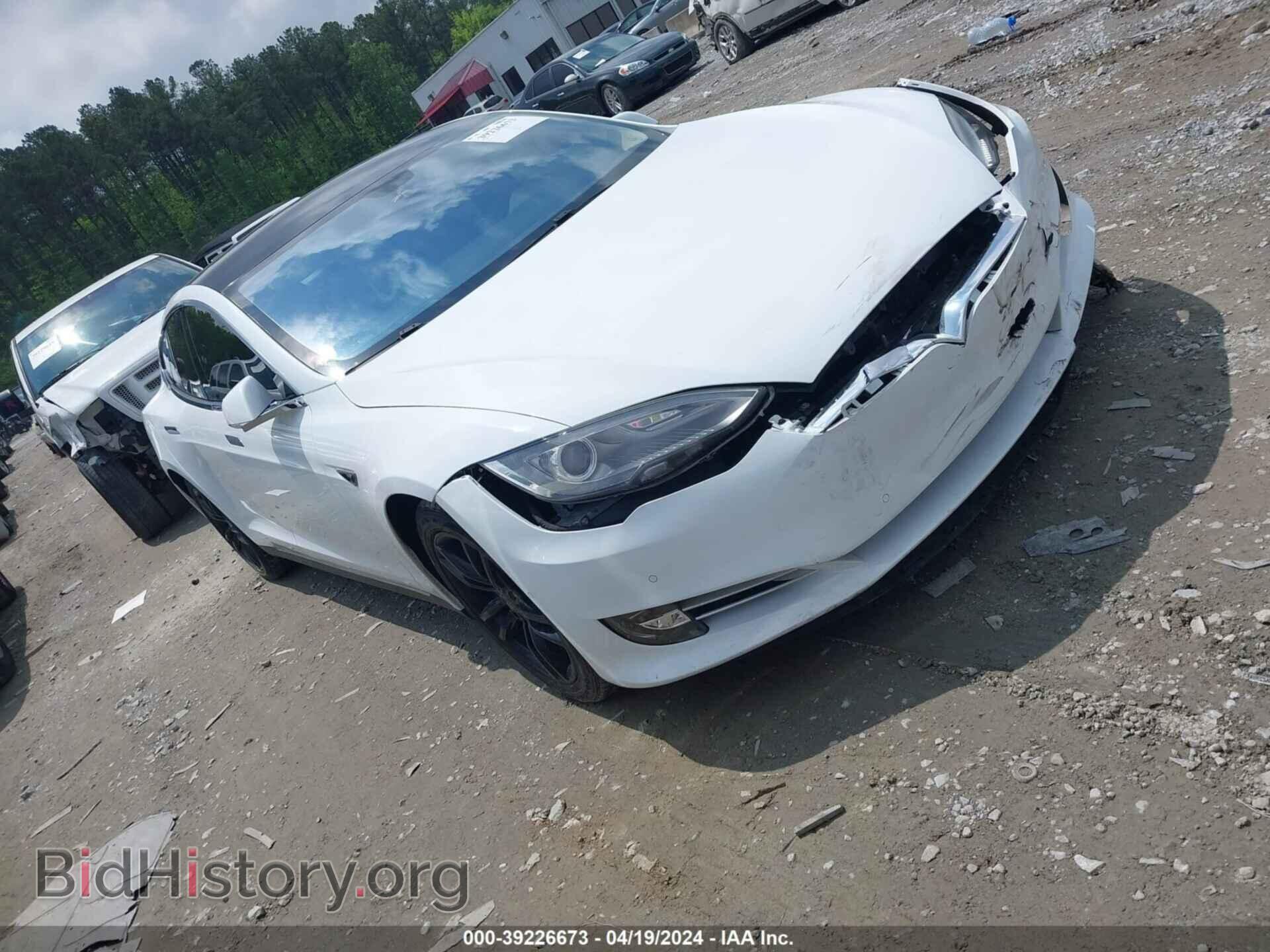 Фотография 5YJSA1S19EFP45243 - TESLA MODEL S 2014