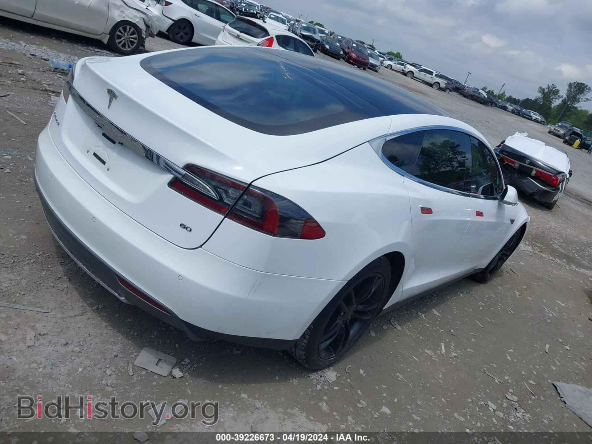 2014 TESLA MODEL S - VIN: 5YJSA1S19EFP45243 - Фото 4
